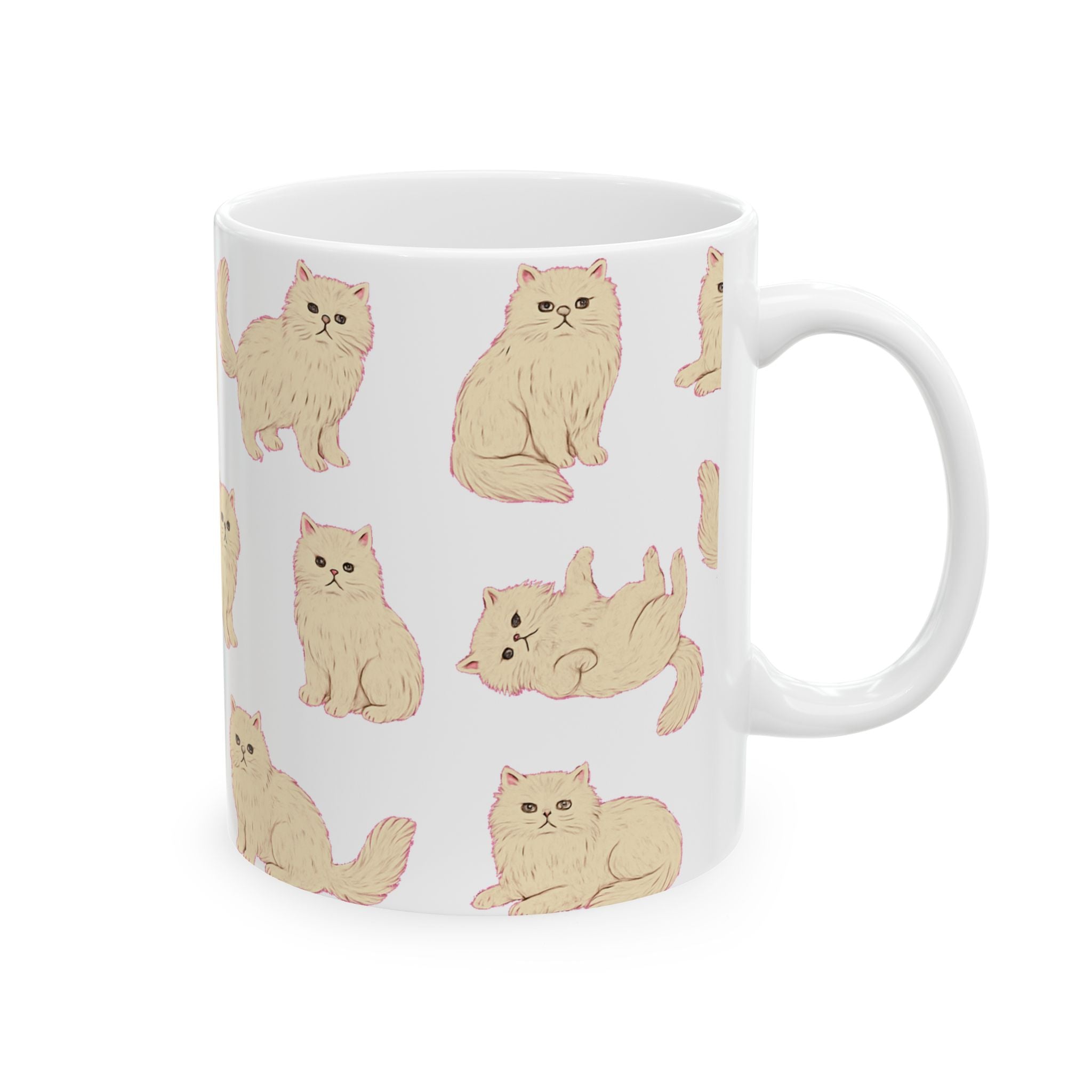 Persian Cat Coffee Mug | Cat Lover Gift | Ceramic Mug