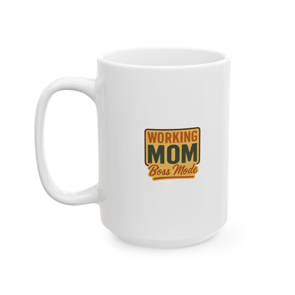 Working Mom Level Expert Coffee Mug | Funny Working Mom Gift | Ceramic Mug