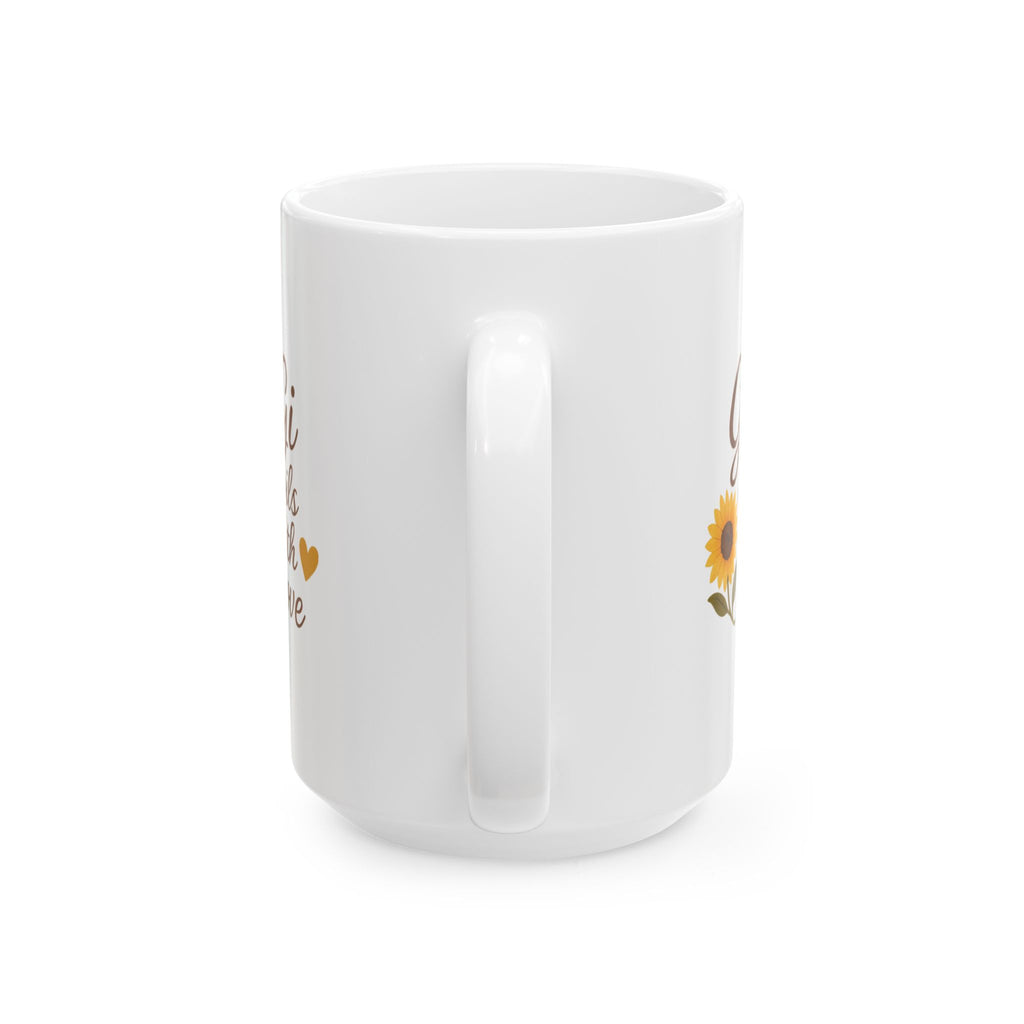 Gigi Spoils With Love Grandmother Coffee Mug | Unique Gift | Ceramic Mug