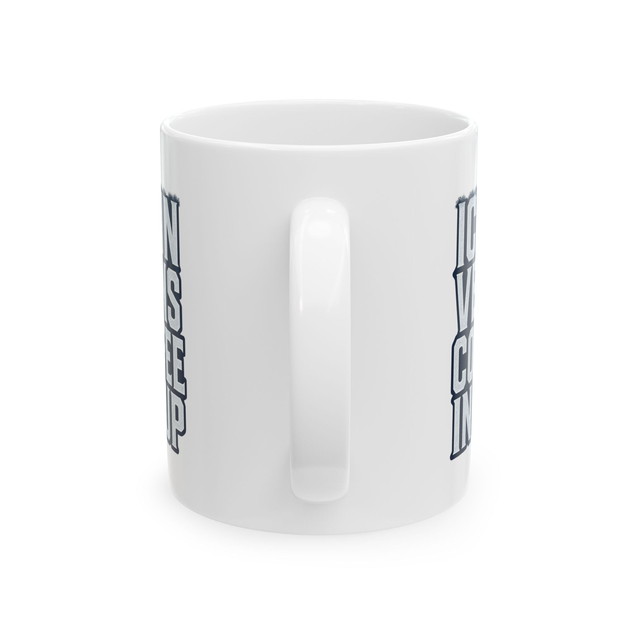 Cold Weather Runner Ice In Veins Coffee In Cup Coffee Mug | Coffee Lover Gift | Ceramic Mug