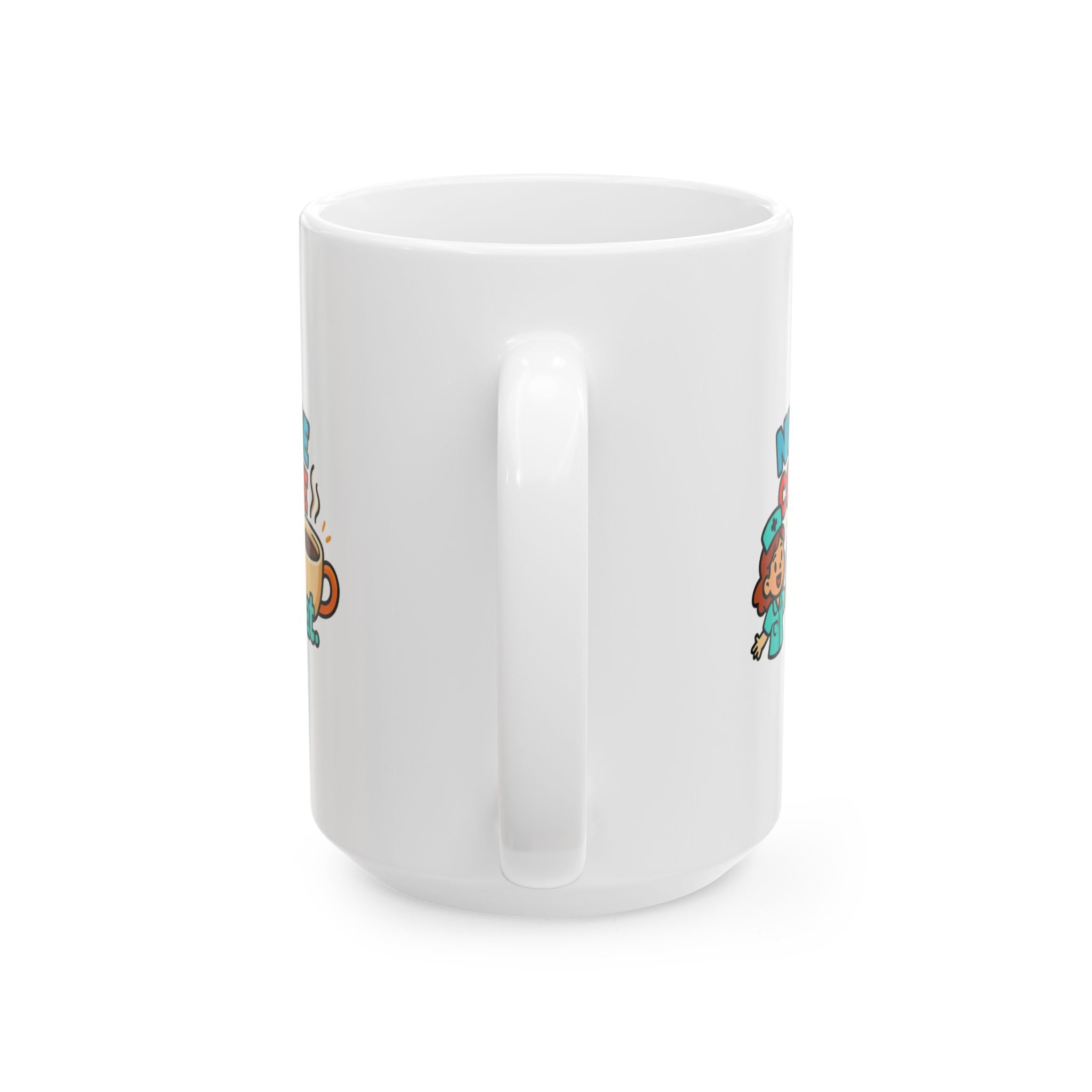 Nurses Run On Coffee Not Sleep Coffee Mug | Nurse Humor Gift | Ceramic Mug