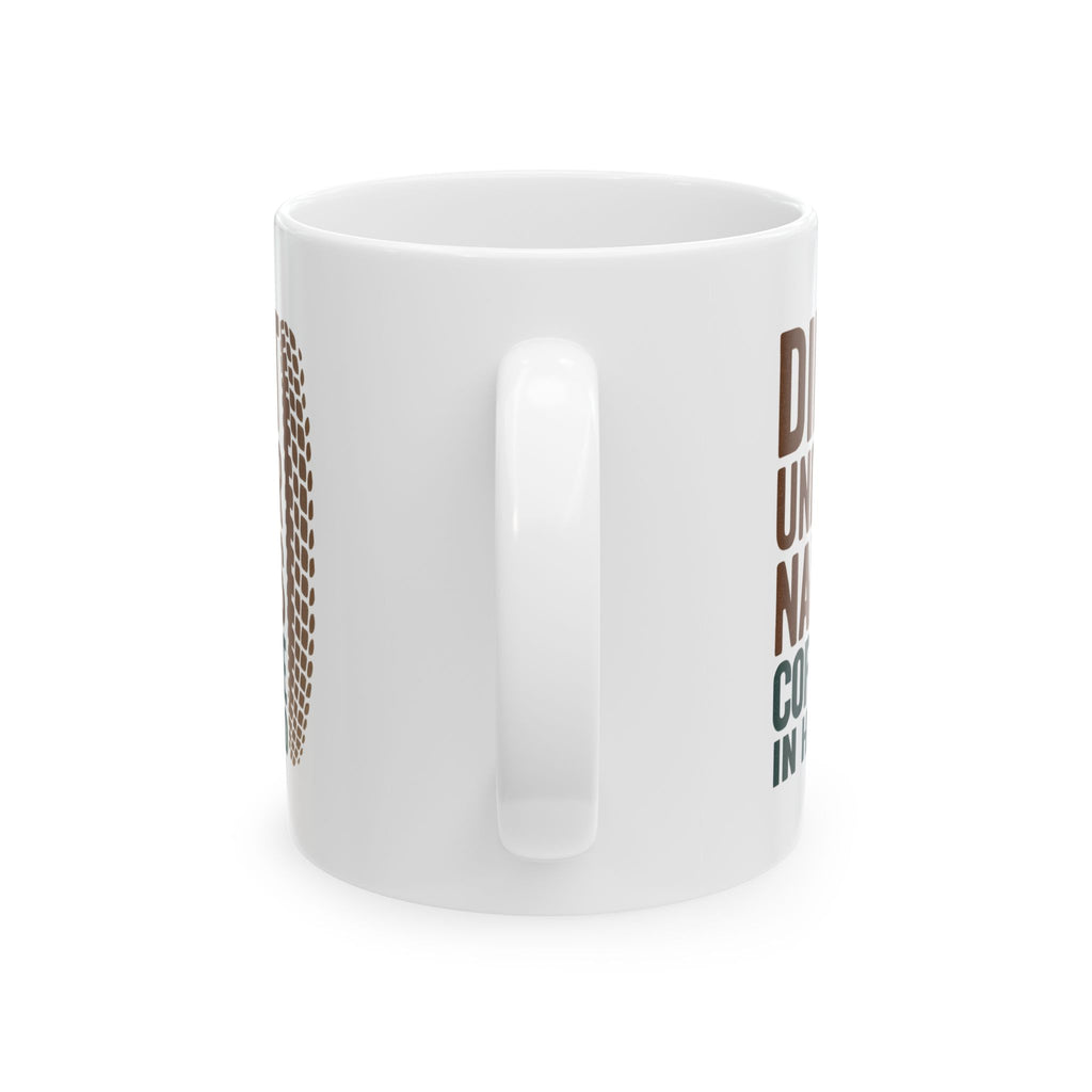 Mountain Biker Dirt Under Nails Coffee In Hand Coffee Mug | Coffee Lover Gift | Ceramic Mug