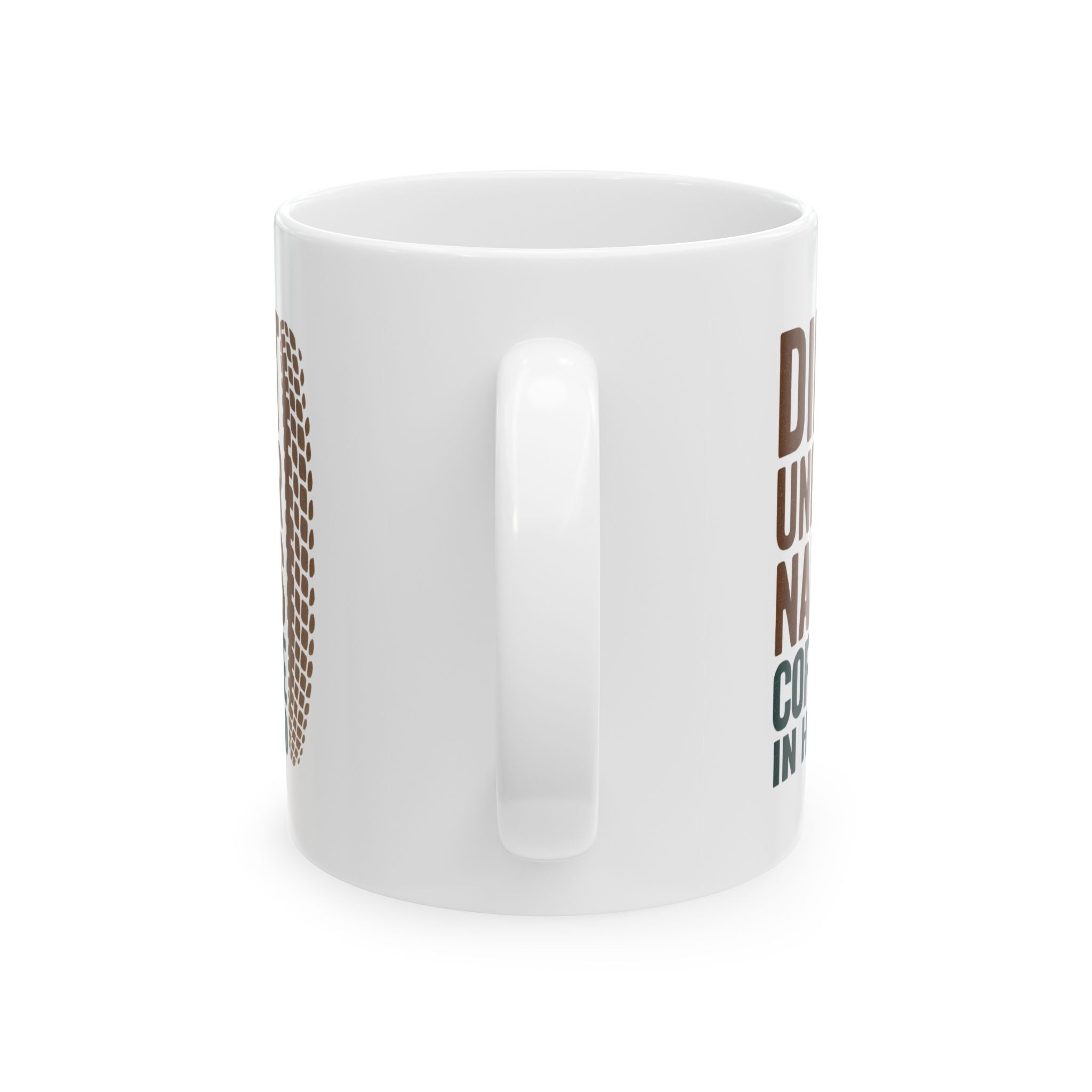 Mountain Biker Dirt Under Nails Coffee In Hand Coffee Mug | Coffee Lover Gift | Ceramic Mug