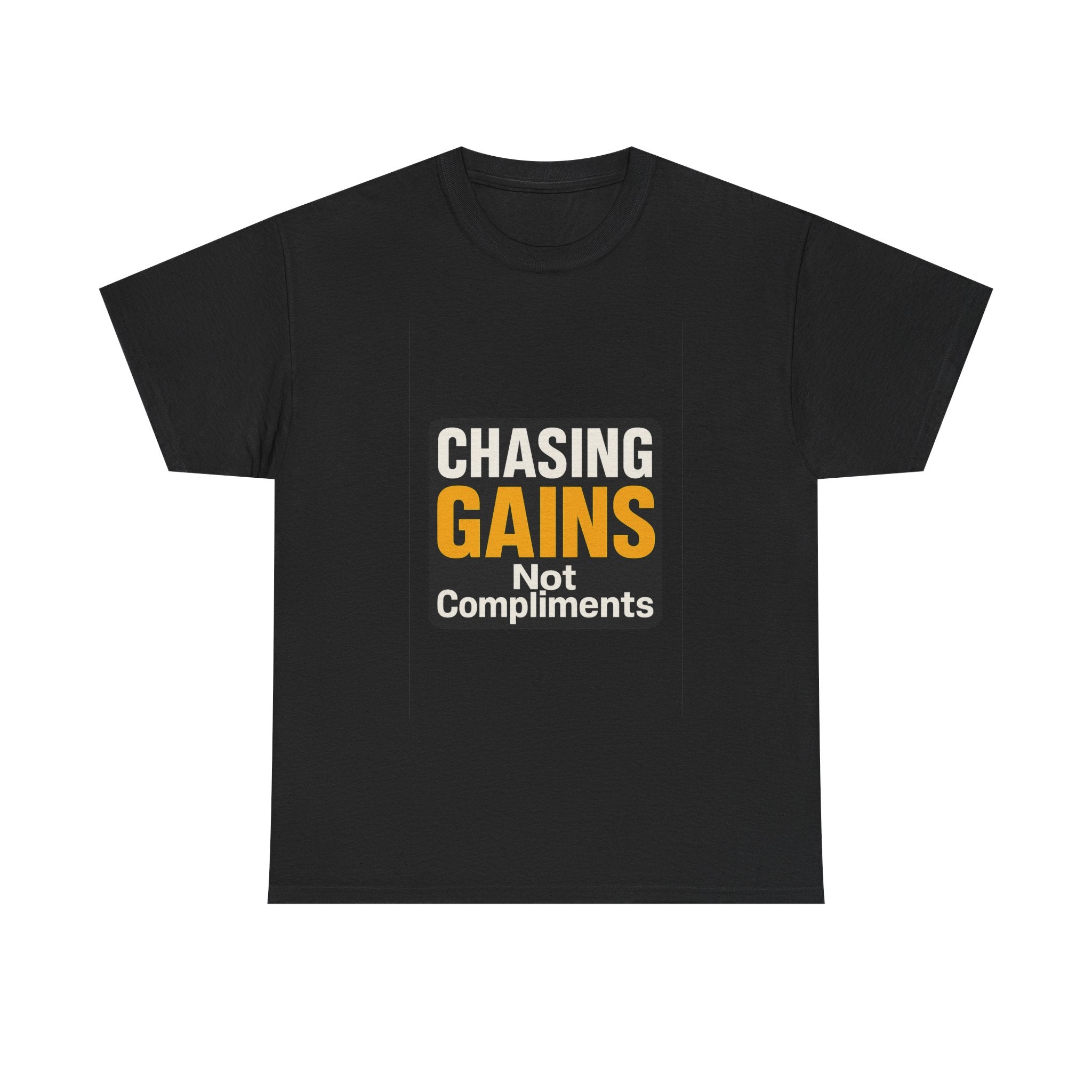 For The Gains Obviously T-Shirt | Funny Gym Motivation | Graphic Tee
