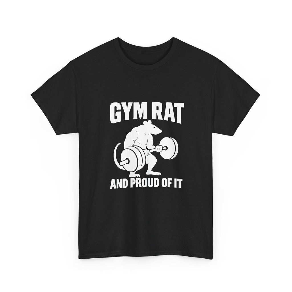 Gym Rat And Proud Of It Fitness T-Shirt | Unique Gift | Graphic Tee