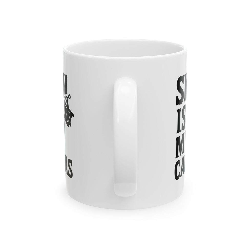 Tattoo Artist Skin Is My Canvas Coffee Mug | Unique Gift | Ceramic Mug