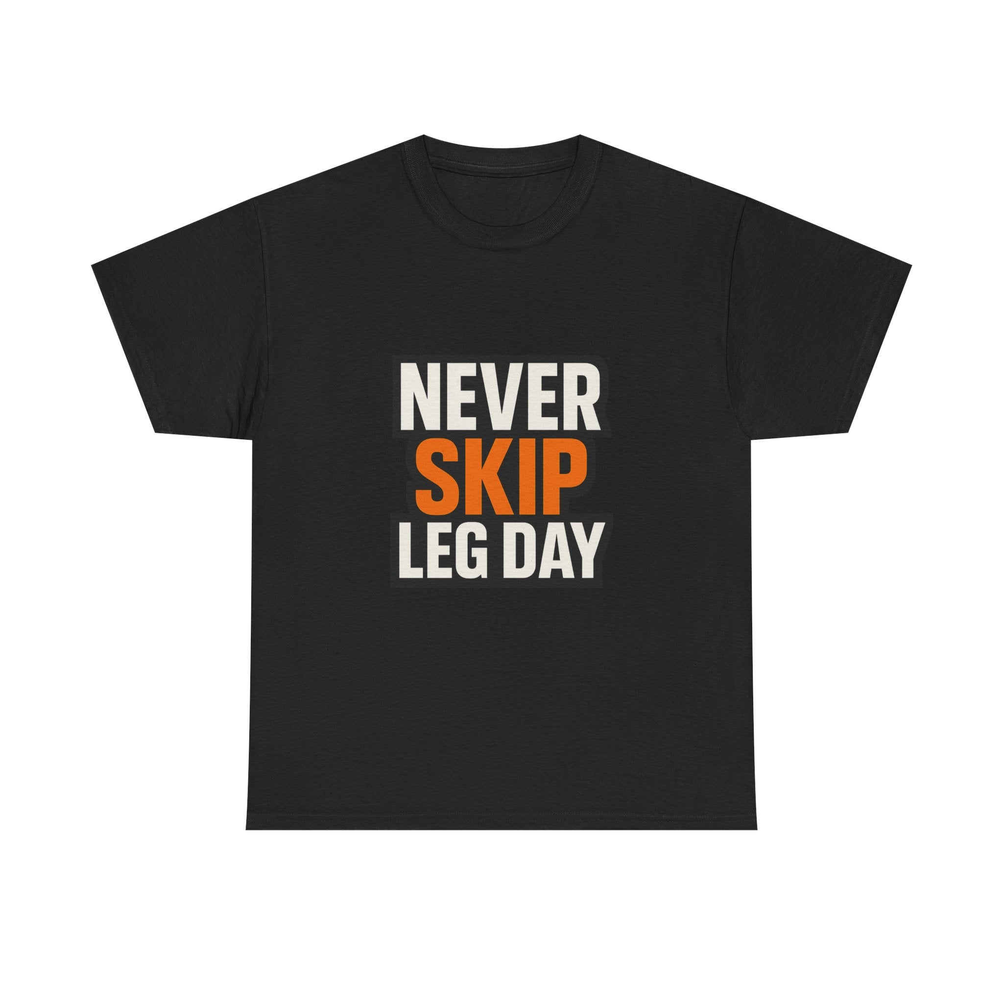 Leg Day No Excuses T-Shirt | Gym Motivation Gift | Graphic Tee