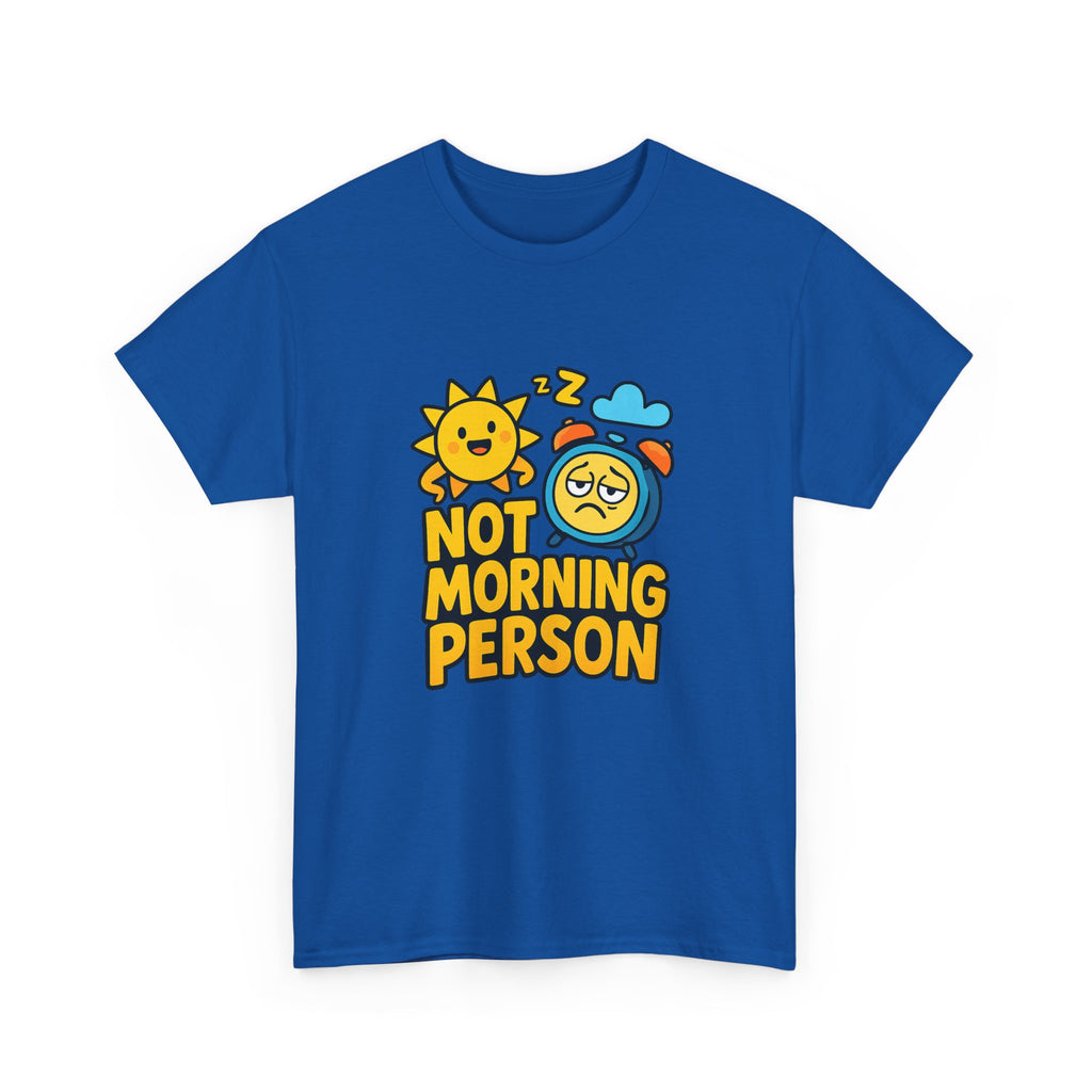 Not A Morning Person Science Confirmed T-Shirt | Funny Morning Gift | Graphic Tee