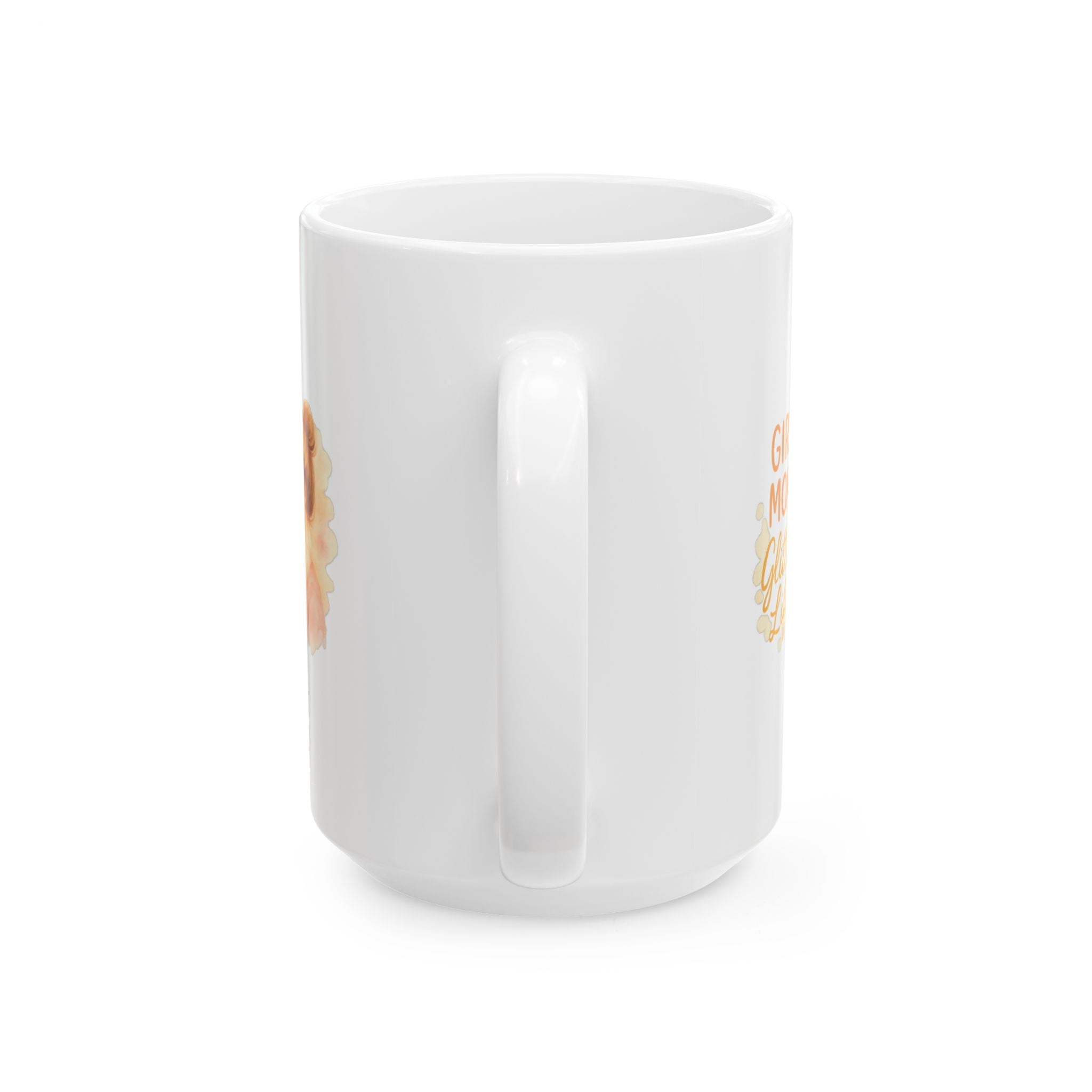 Girl Mom Blessed Beyond Measure Coffee Mug | Funny Girl Mom Gift | Ceramic Mug
