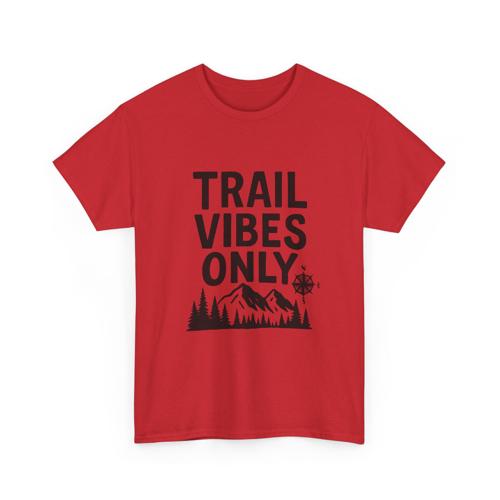 Trail Vibes Only Outdoors T-Shirt | Unique Gift | Graphic Tee