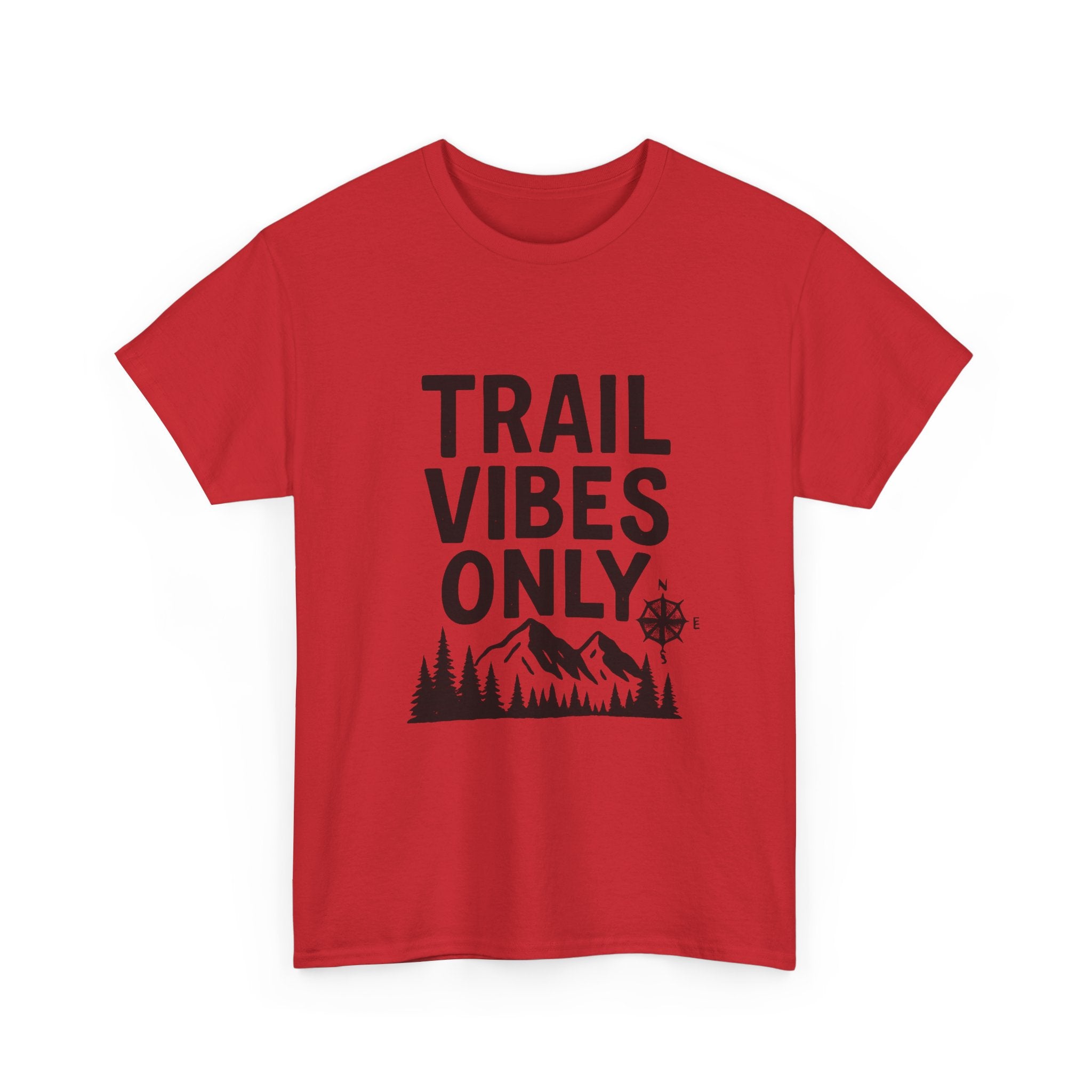 Trail Vibes Only Outdoors T-Shirt | Unique Gift | Graphic Tee
