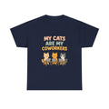 My Cats Are My Coworkers T-Shirt | Cat Lover Gift | Graphic Tee
