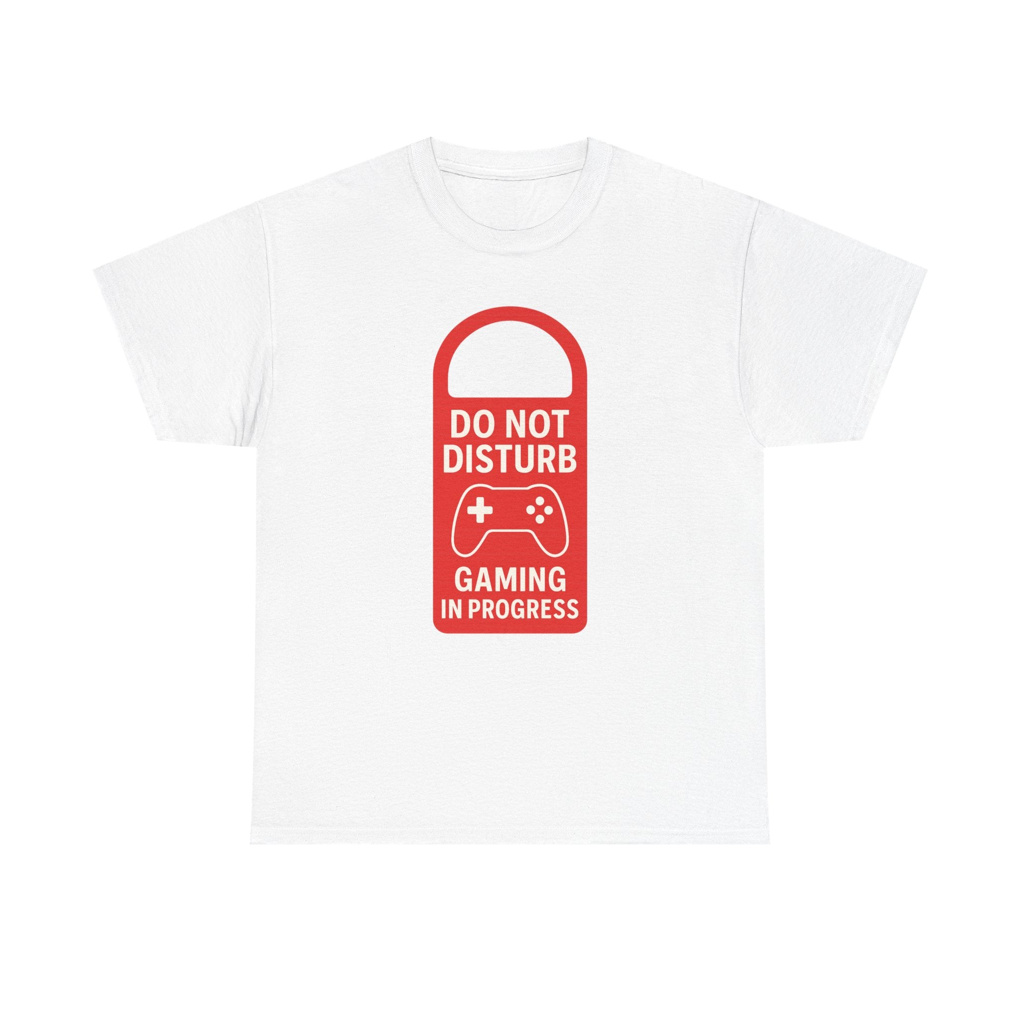 Do Not Disturb Gaming In Progress T-Shirt | Gamer Gift | Graphic Tee