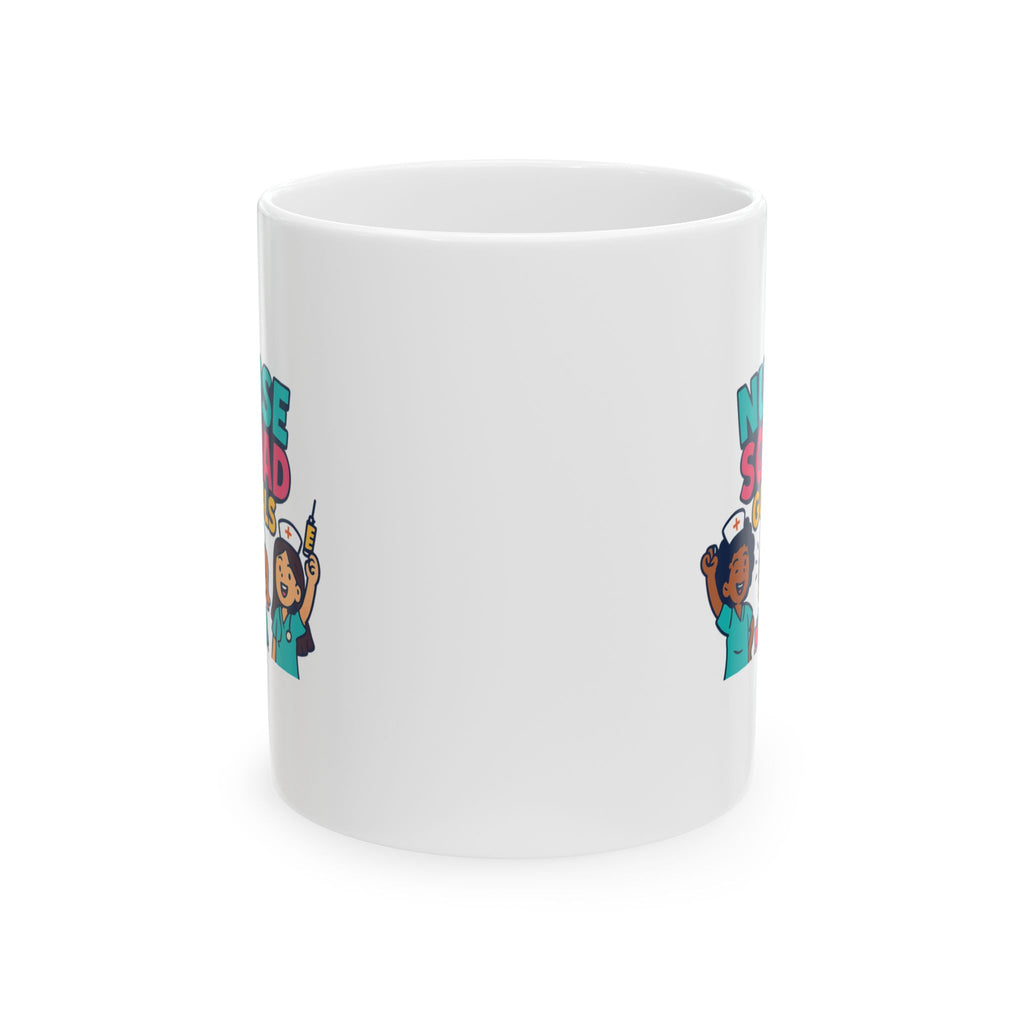 Official Member Nurse Squad Coffee Mug | Nurse Coworker Appreciation | Ceramic Mug