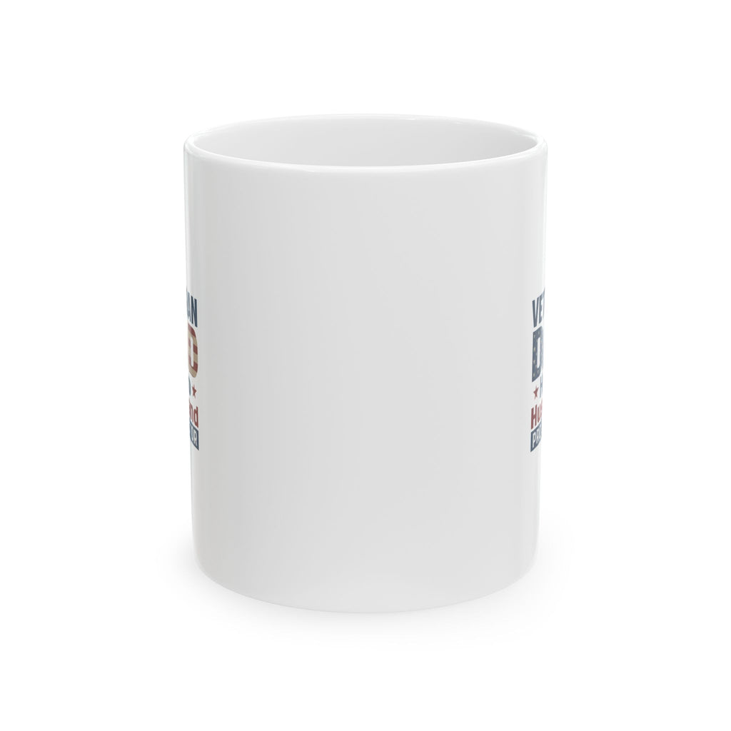 Veteran Dad Hero Husband Protector Ceramic Mug