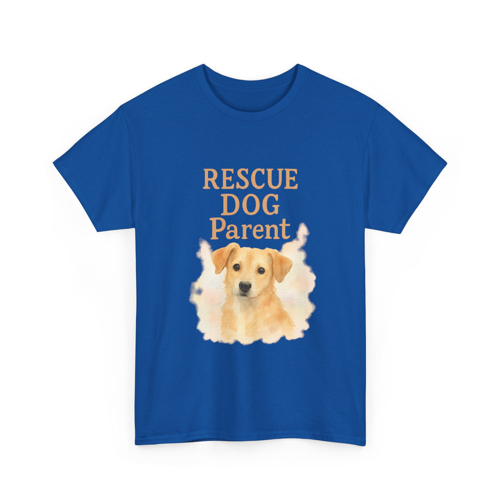 Proud Rescue Dog Parent T-Shirt | Shelter Adoption Gift | Graphic Tee