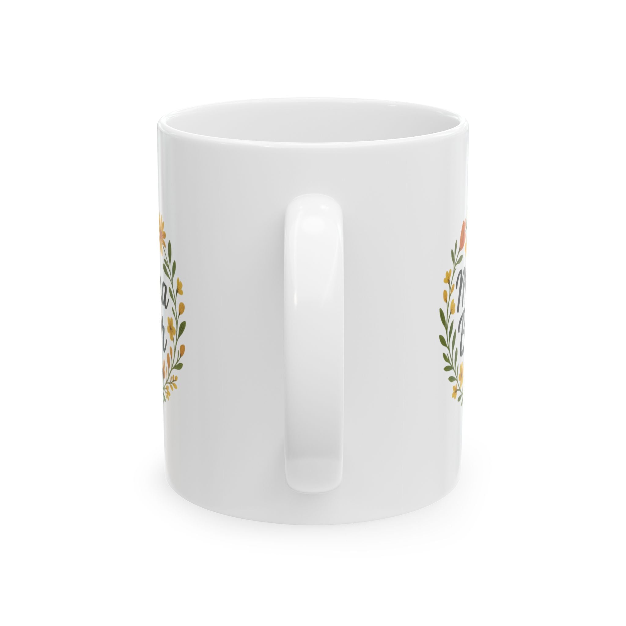Mama Bear Floral Coffee Mug | Unique Gift | Ceramic Mug