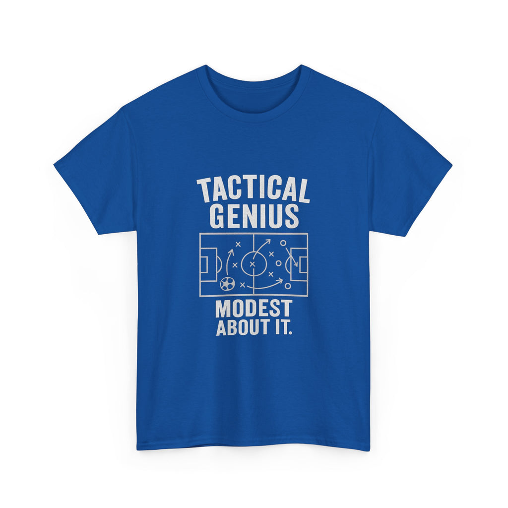 Soccer Coach Tactical Genius Modest About It T-Shirt | Unique Gift | Graphic Tee