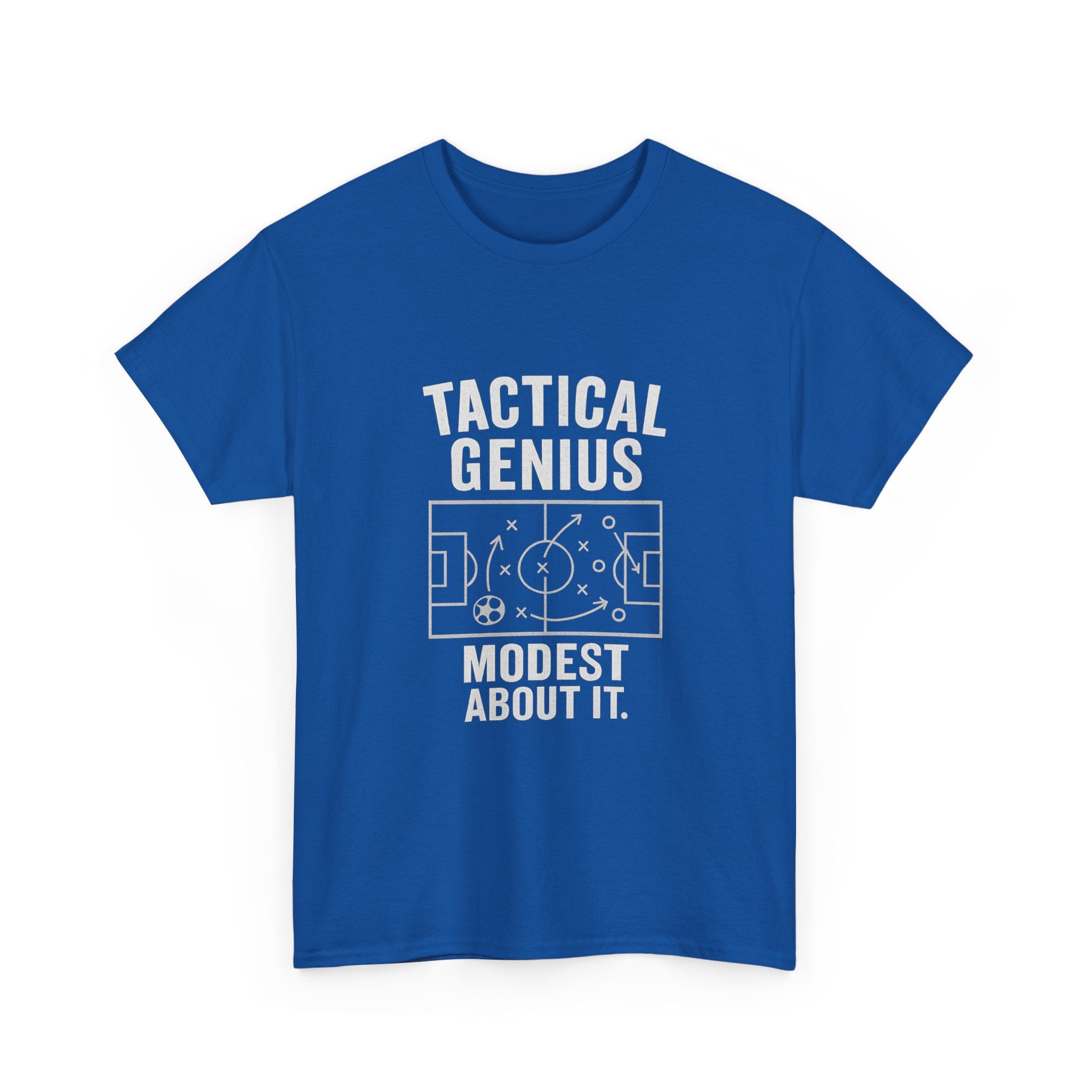 Soccer Coach Tactical Genius Modest About It T-Shirt | Unique Gift | Graphic Tee
