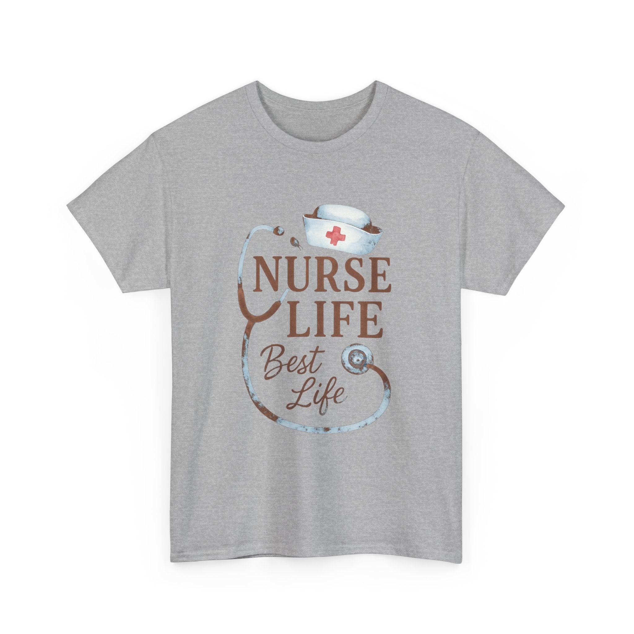 Nurse Life Coffee And Saving Lives T-Shirt | Funny Nurse Humor | Graphic Tee