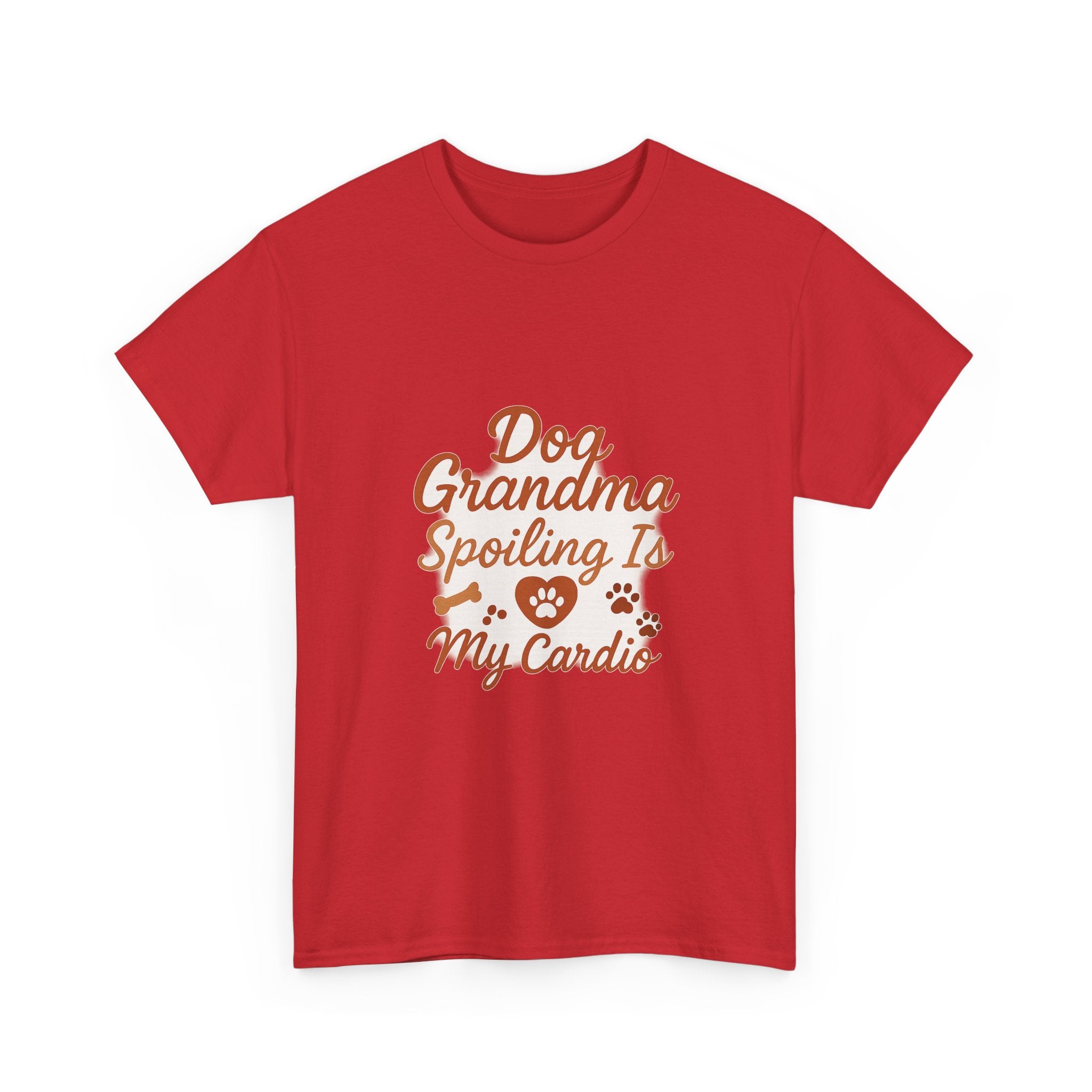 Dog Grandma Spoiling Is My Cardio T-Shirt | Dog Lover Gift | Graphic Tee