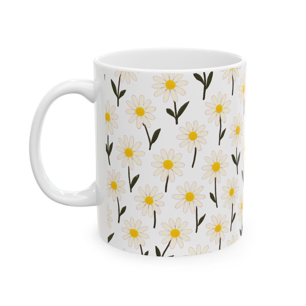 Daisy Garden Coffee Mug | Unique Gift | Ceramic Mug