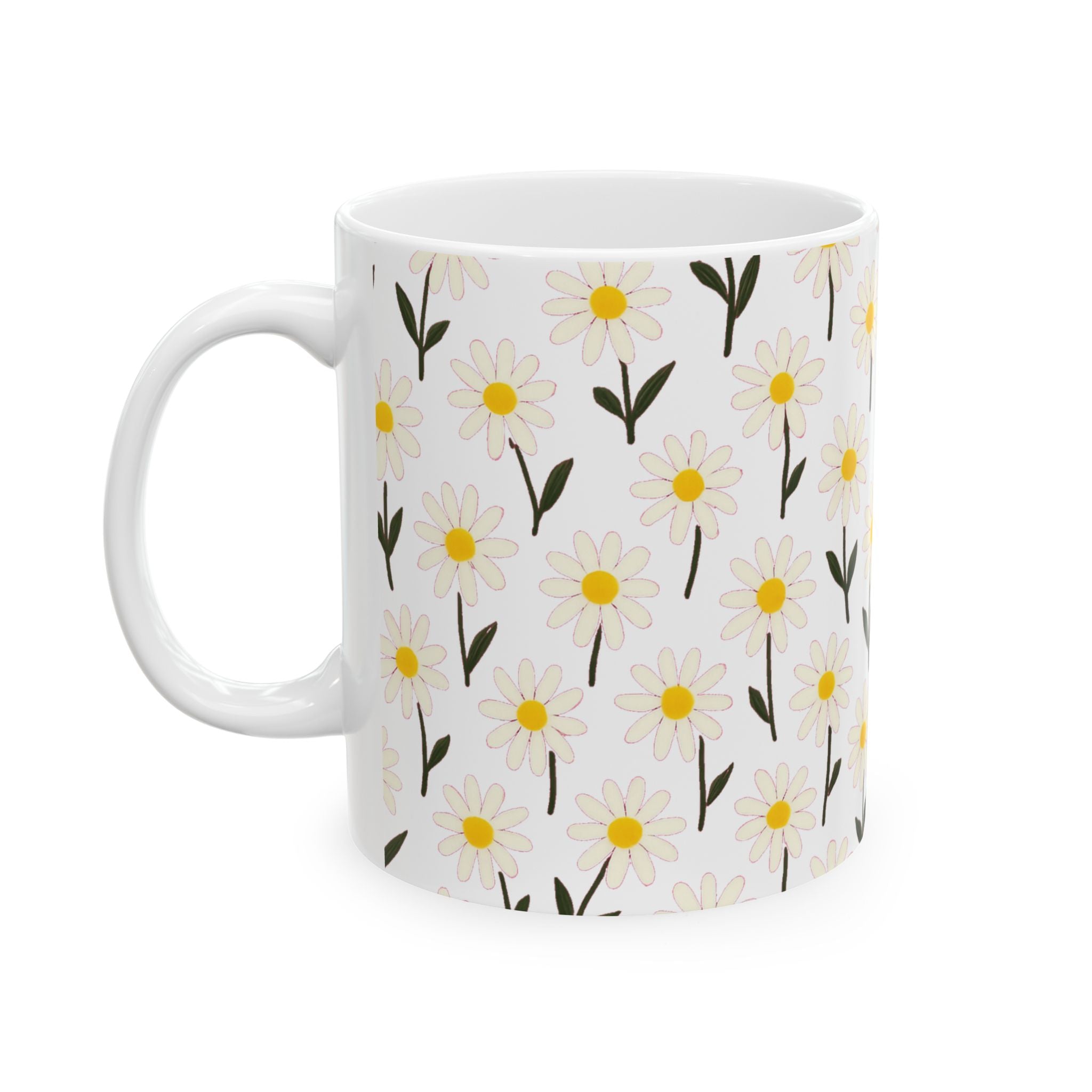 Daisy Garden Coffee Mug | Unique Gift | Ceramic Mug