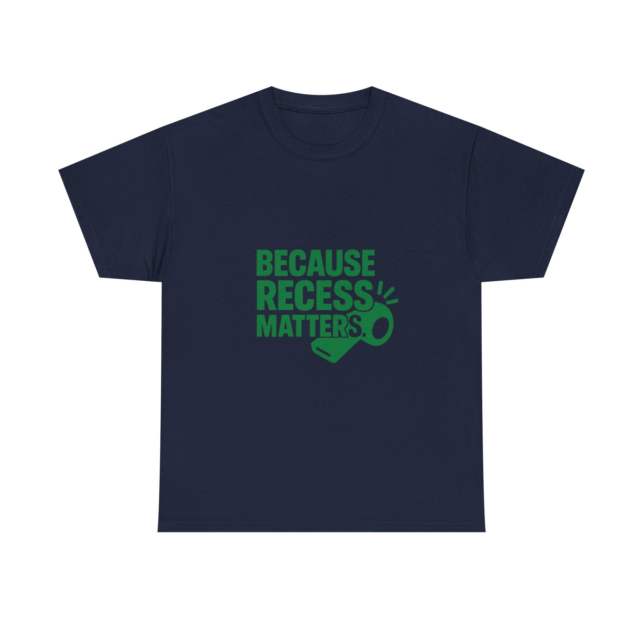 PE Teacher Because Recess Matters T-Shirt | Teacher Gift | Graphic Tee