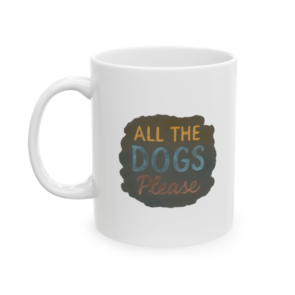 Multiple Dogs Zero Regrets Coffee Mug | Dog Mom Humor | Ceramic Mug
