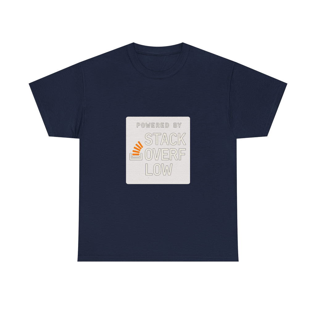 Software Engineer Powered By Stack Overflow T-Shirt | Unique Gift | Graphic Tee