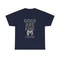 Cat Person Dogs Are Fine I Guess T-Shirt | Cat Lover Gift | Graphic Tee
