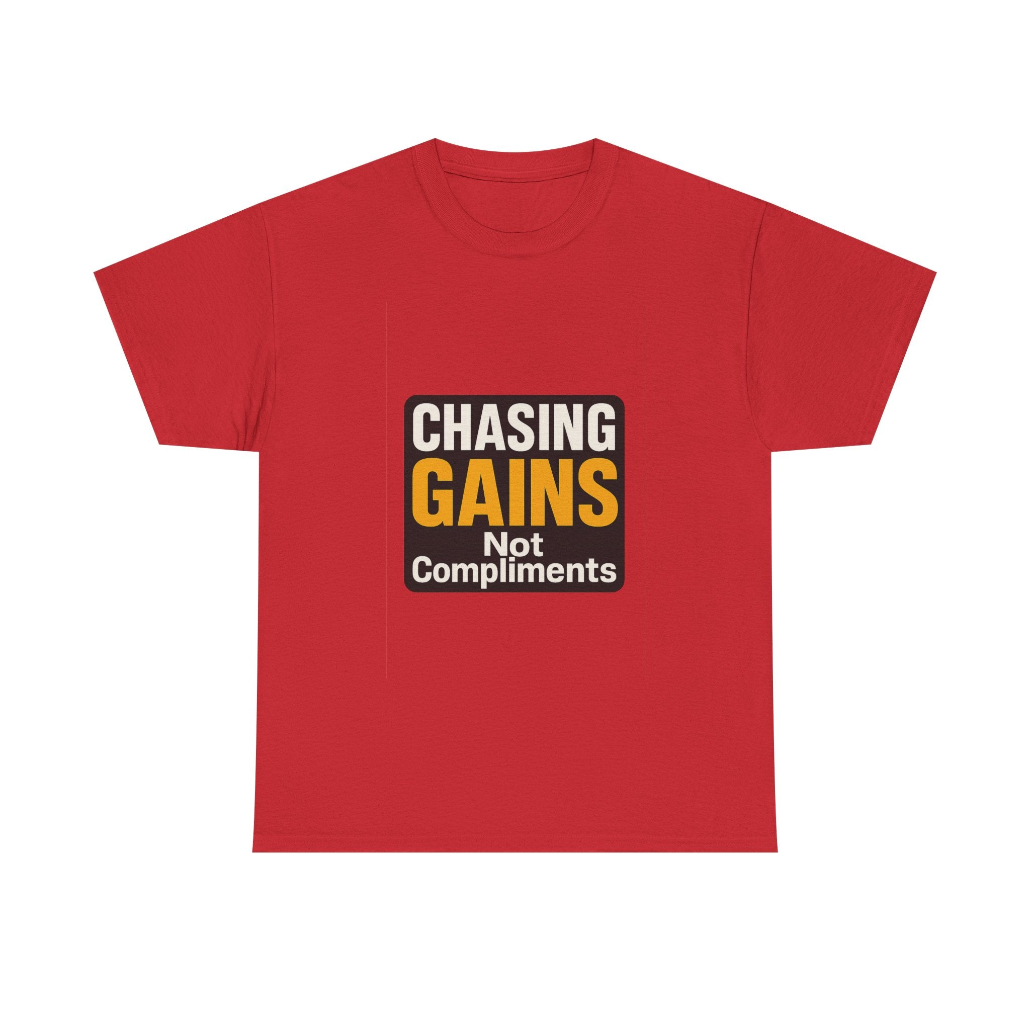For The Gains Obviously T-Shirt | Funny Gym Motivation | Graphic Tee