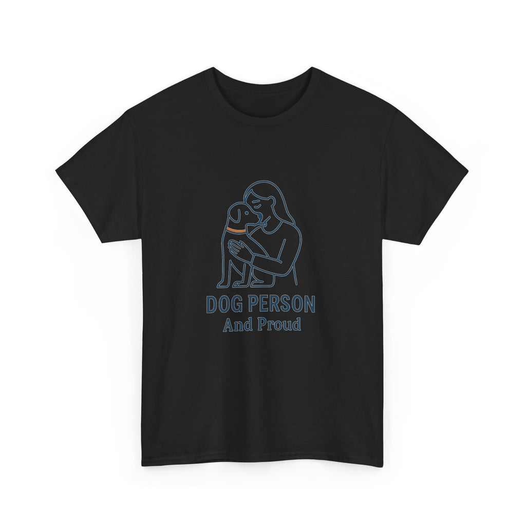 Dog Person Warning May Talk About Dogs T-Shirt | Funny Dog Humor | Graphic Tee