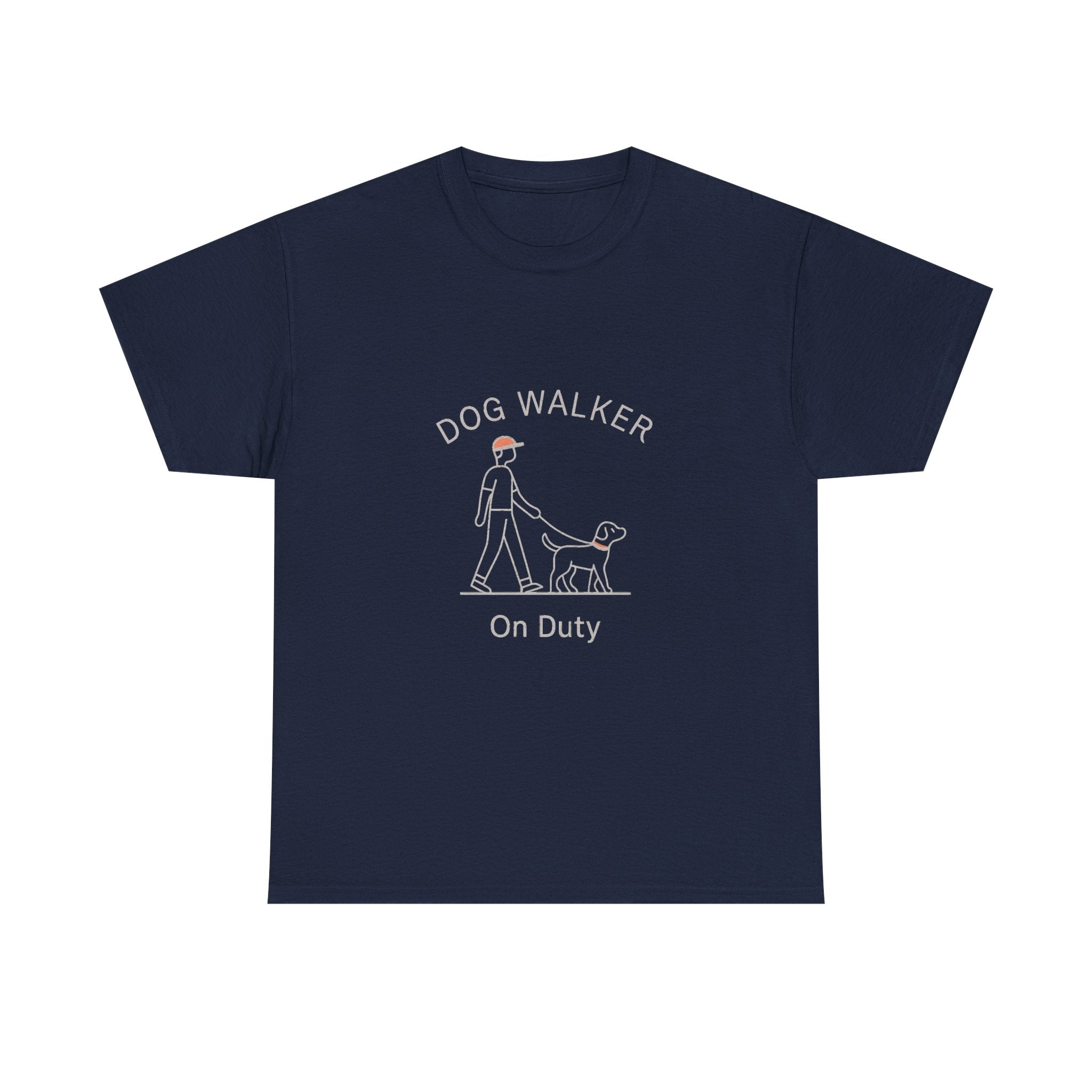 My Dog Walks Me T-Shirt | Funny Dog Owner Humor | Graphic Tee