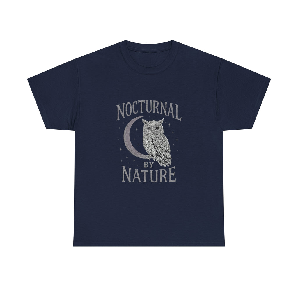 Nocturnal By Nature T-Shirt | Unique Gift | Graphic Tee
