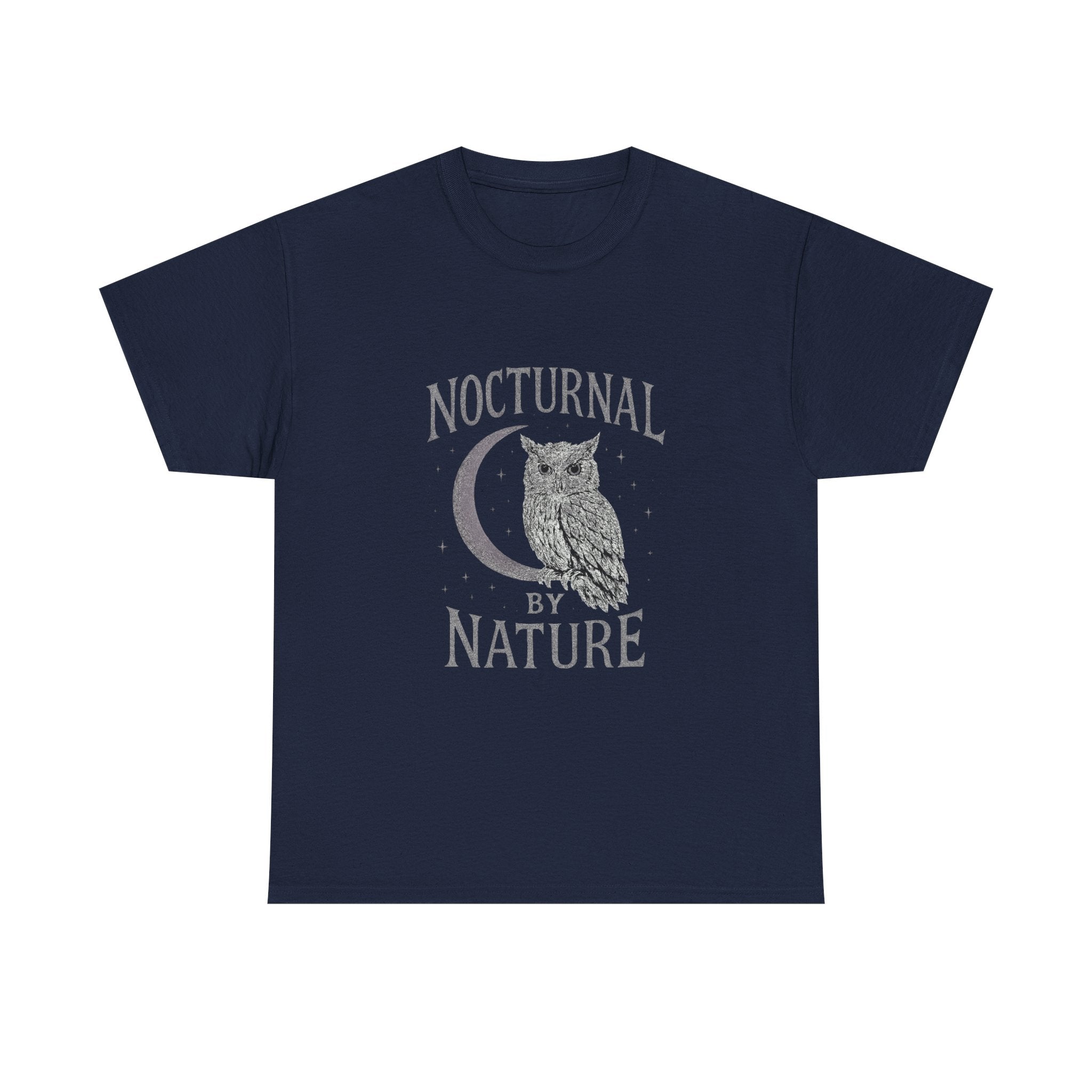 Nocturnal By Nature T-Shirt | Unique Gift | Graphic Tee