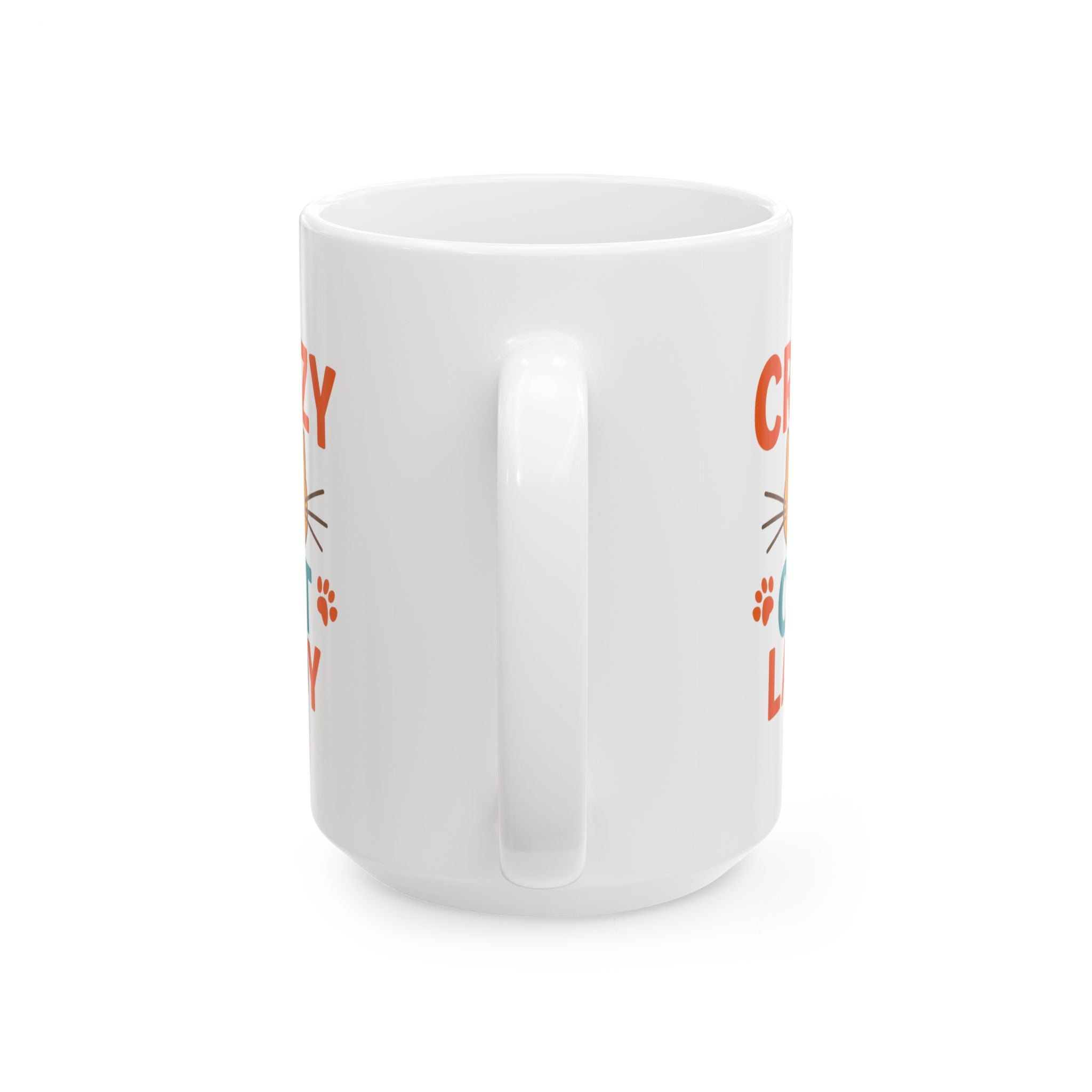 Official Crazy Cat Lady Card Carrying Member Coffee Mug | Cat Humor | Ceramic Mug