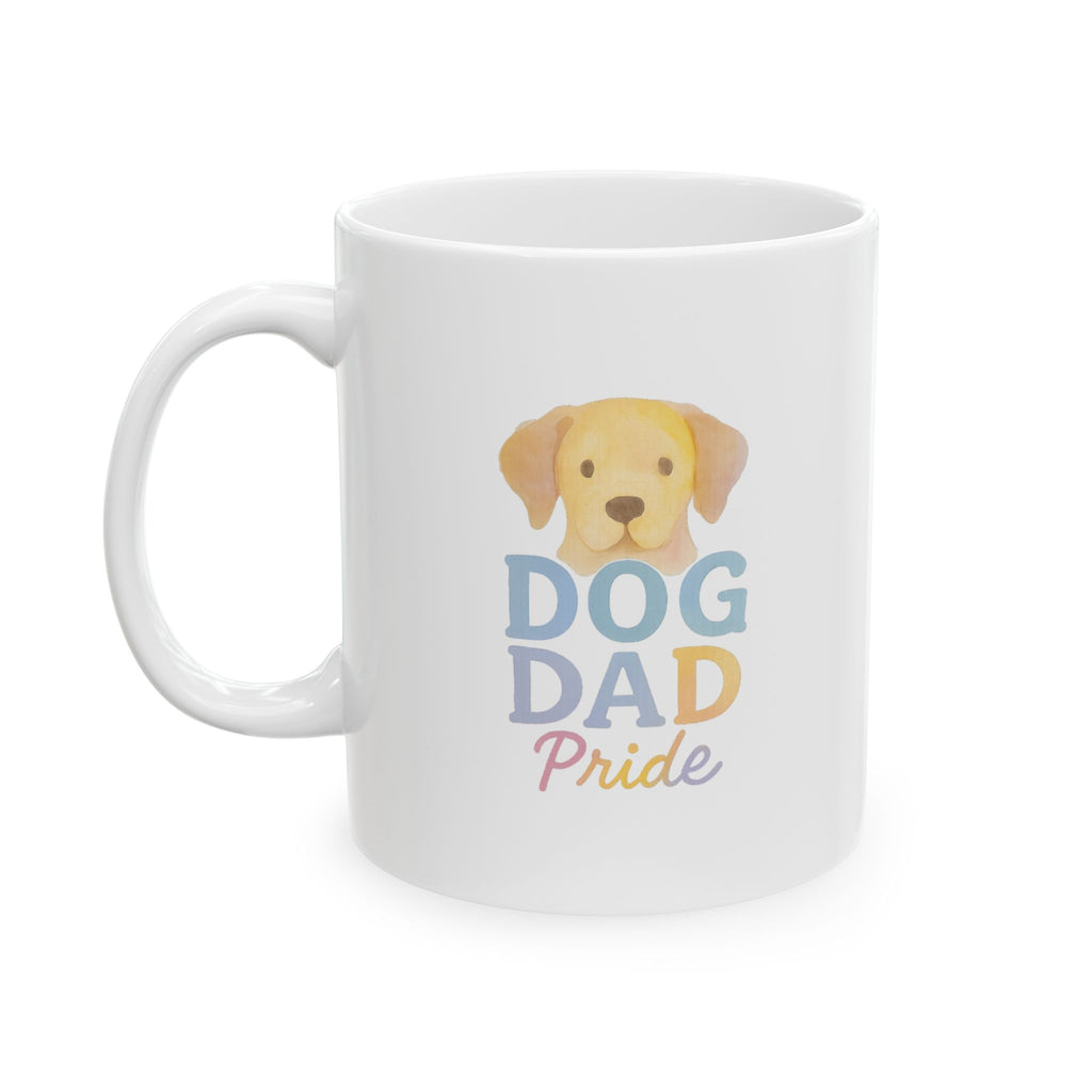 Proud Dog Dad The Legend The Myth Coffee Mug | Gift for Him | Ceramic Mug