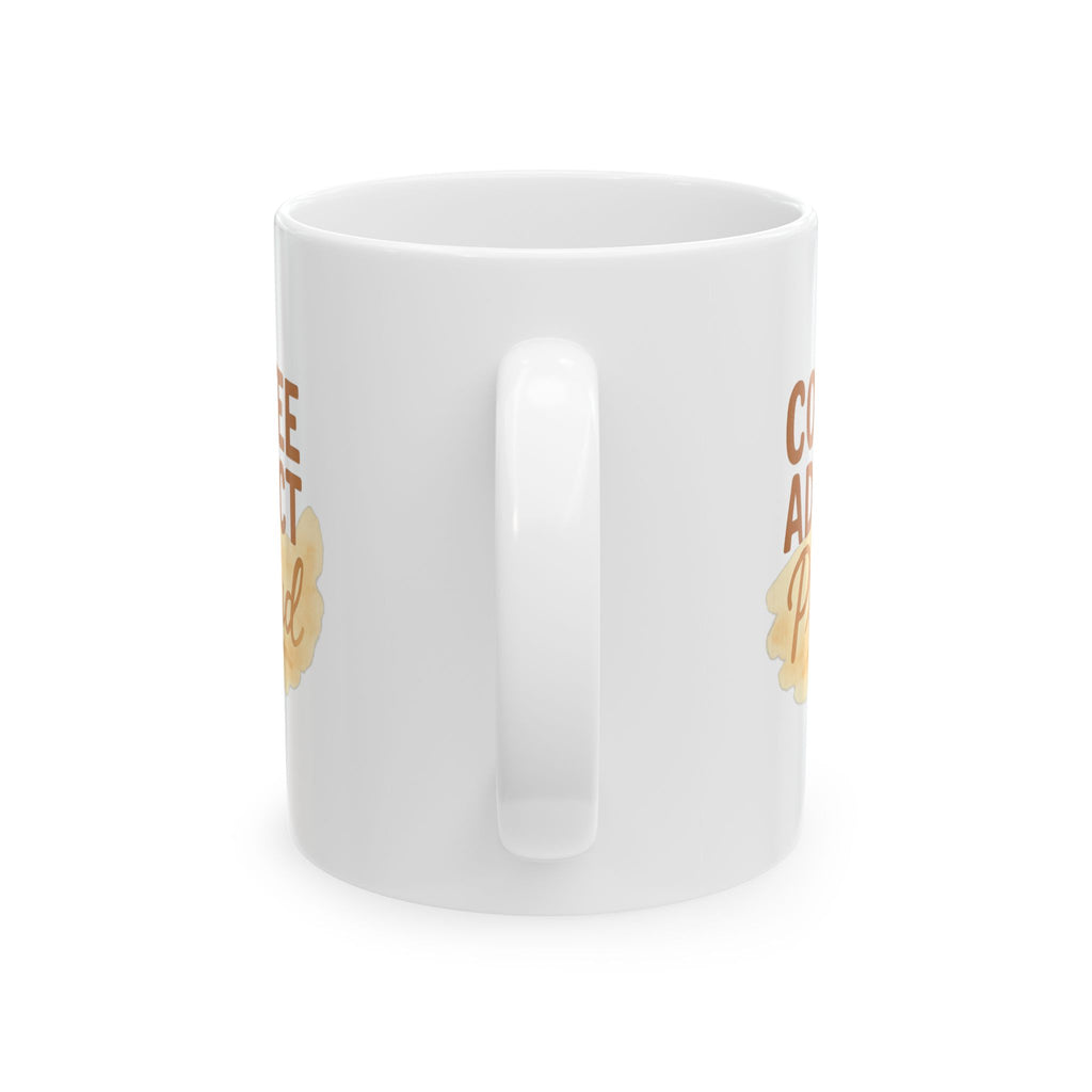 World Class Coffee Addict Here Coffee Mug | Coffee Lover Humor | Ceramic Mug