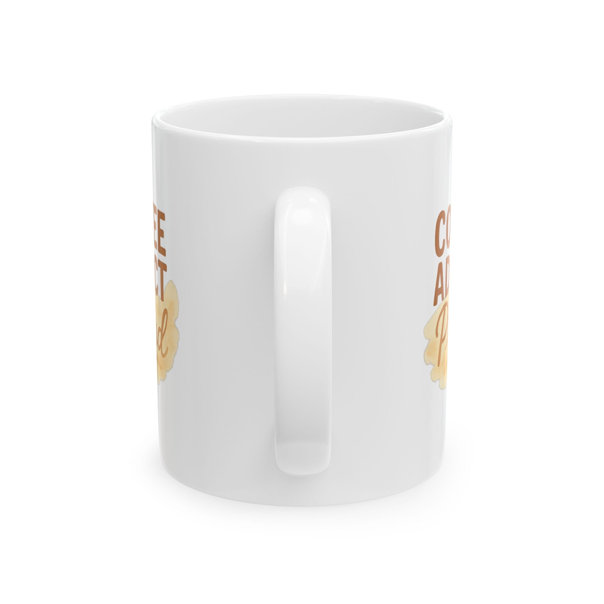 World Class Coffee Addict Here Coffee Mug | Coffee Lover Humor | Ceramic Mug