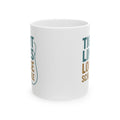 Fisherman Tight Lines Loose Schedule Coffee Mug | Unique Gift | Ceramic Mug
