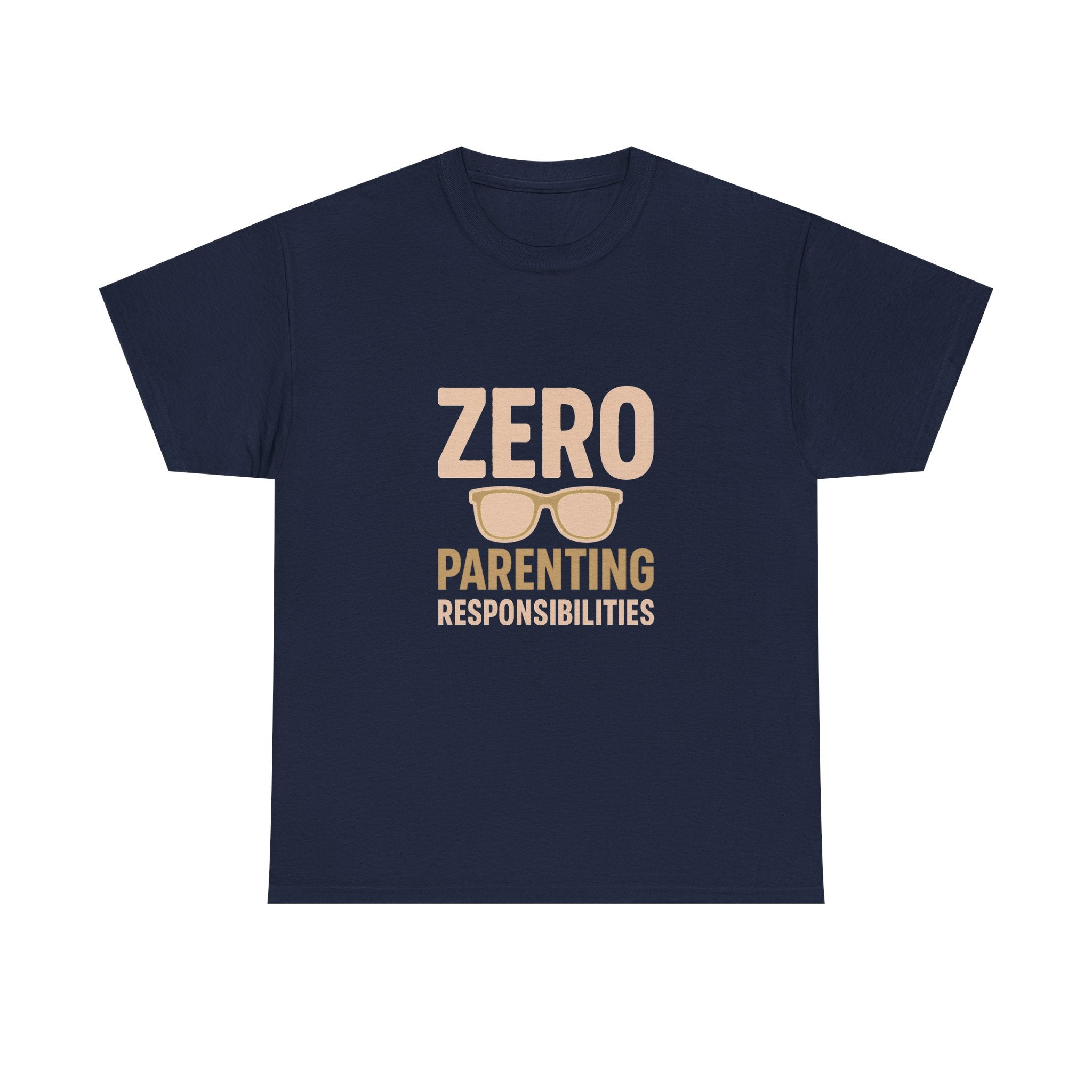 Funny Uncle Zero Parenting Responsibilities T-Shirt | Funny Gift | Graphic Tee