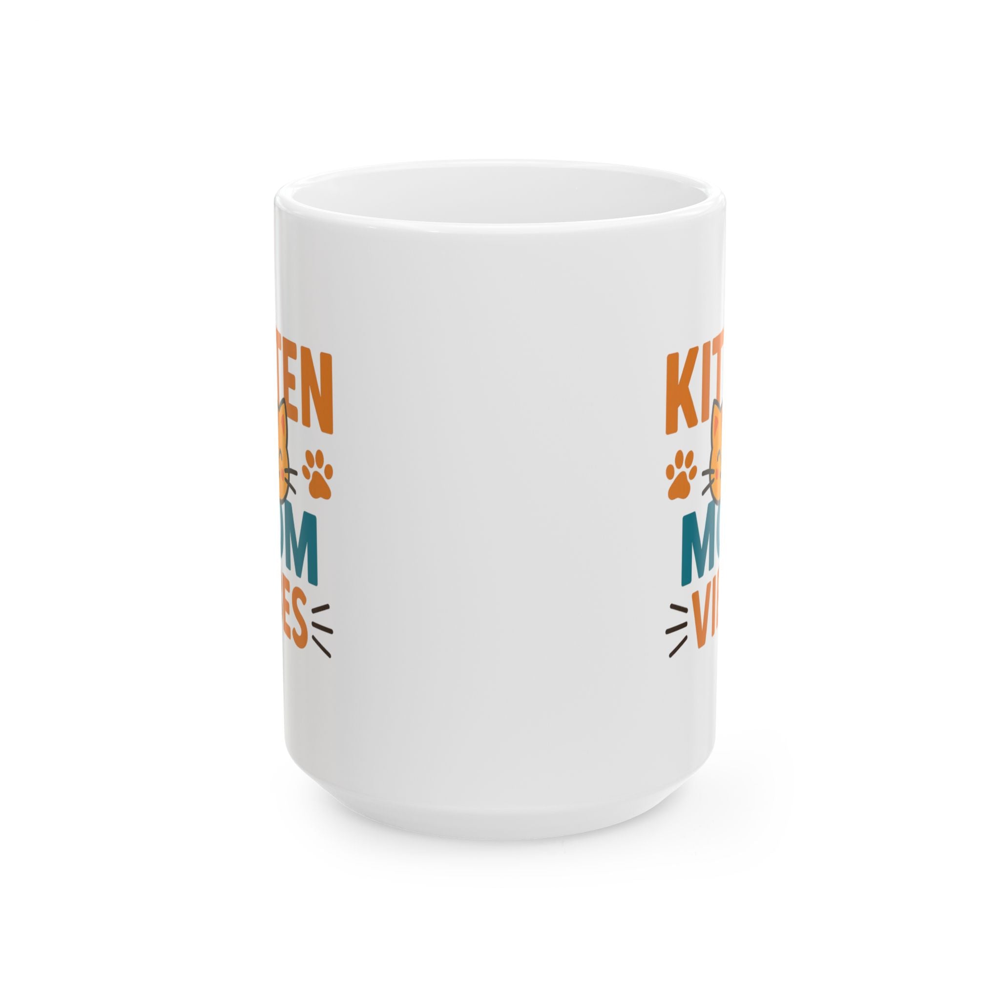 Kitten Mom Life Is Purrfect Coffee Mug | Cat Lover Gift | Ceramic Mug