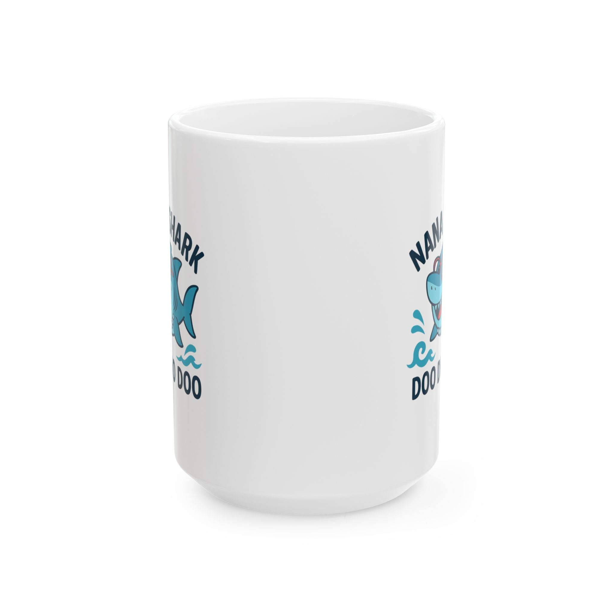 Nana Shark Doo Doo Funny Coffee Mug | Funny Gift | Ceramic Mug