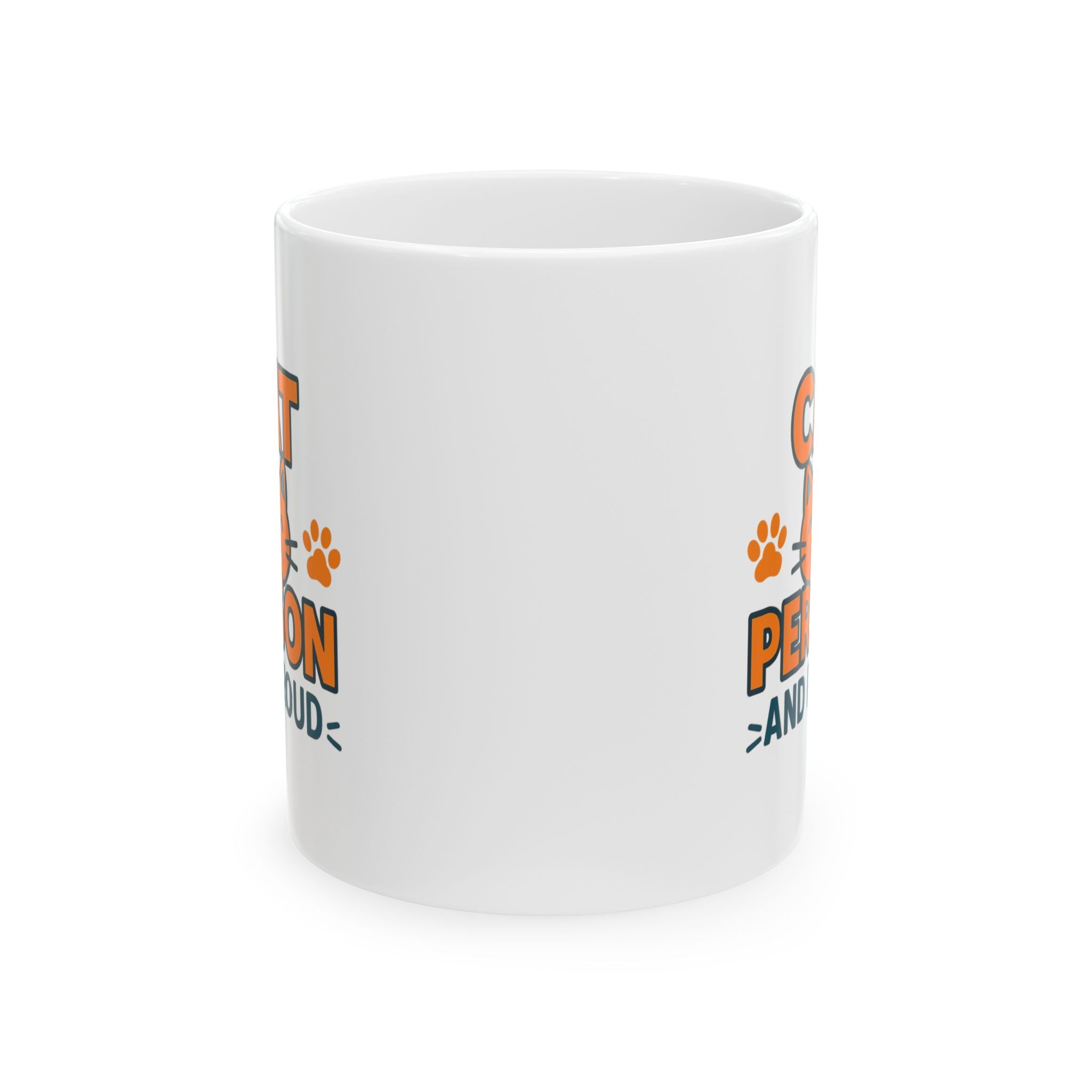 Confirmed Cat Person Since Birth Coffee Mug | Cat Appreciation Gift | Ceramic Mug