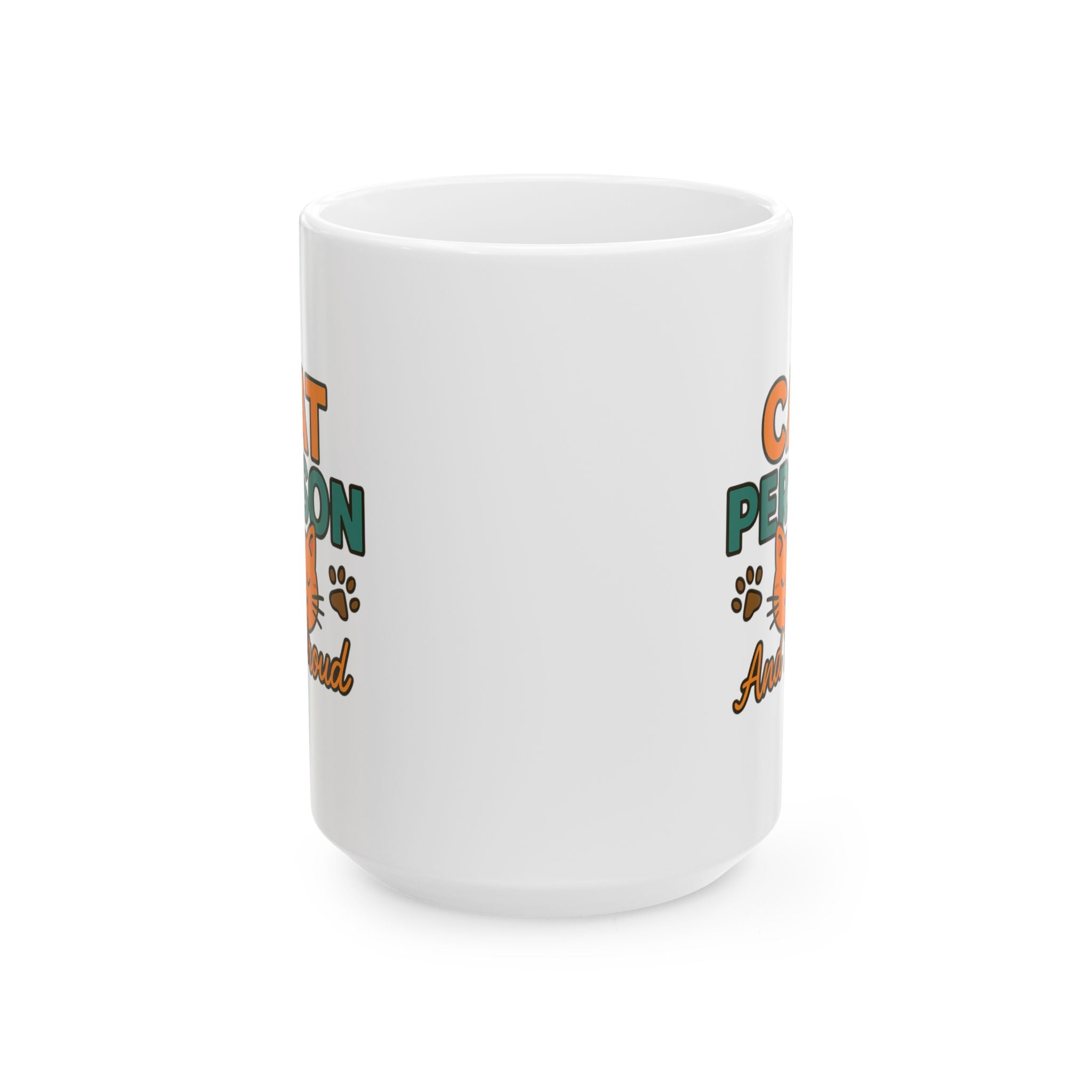 Cat Person Loading Please Wait Coffee Mug | Funny Cat Lover Gift | Ceramic Mug