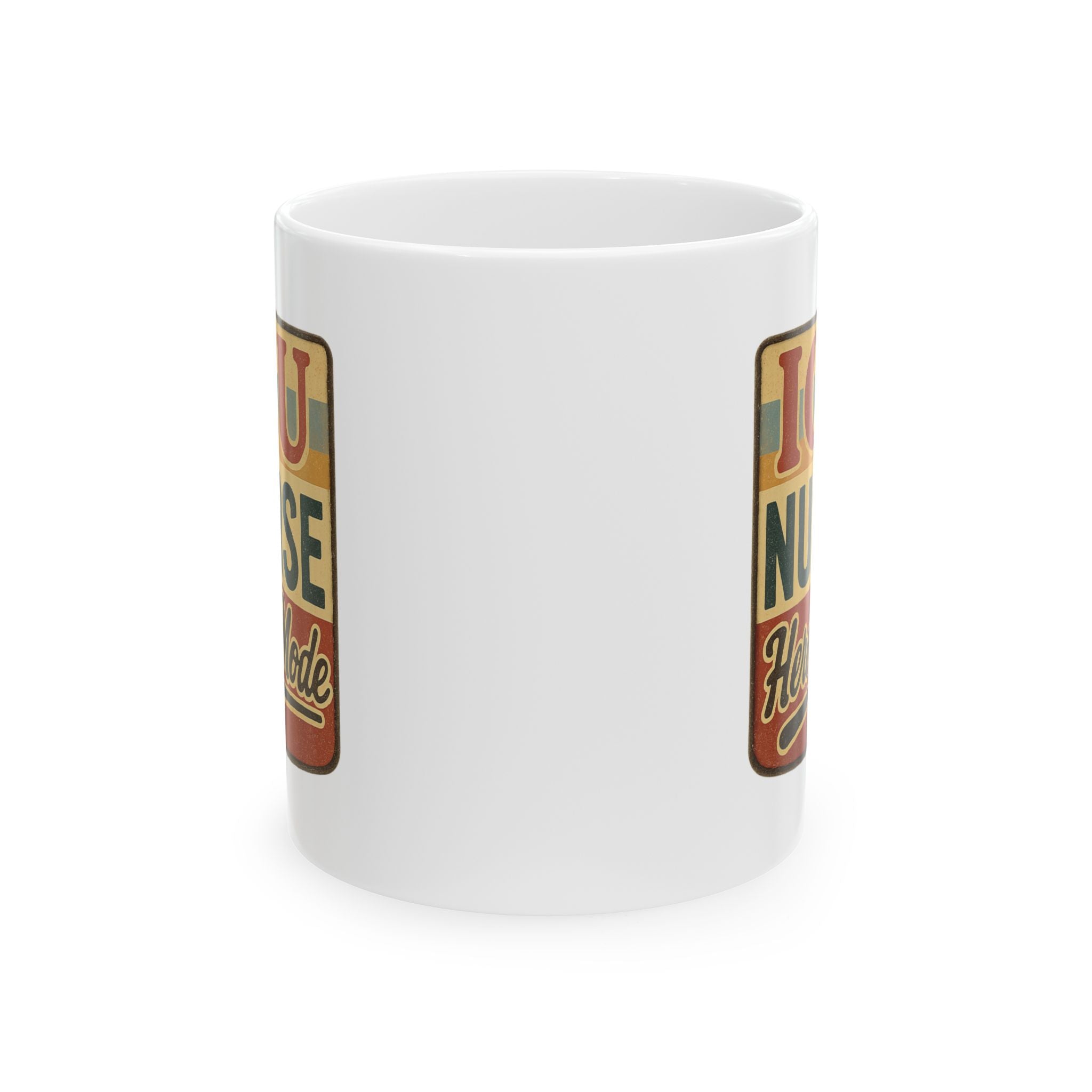 Intensive Care Nurse Fueled By Coffee Coffee Mug | ICU Nurse Humor | Ceramic Mug