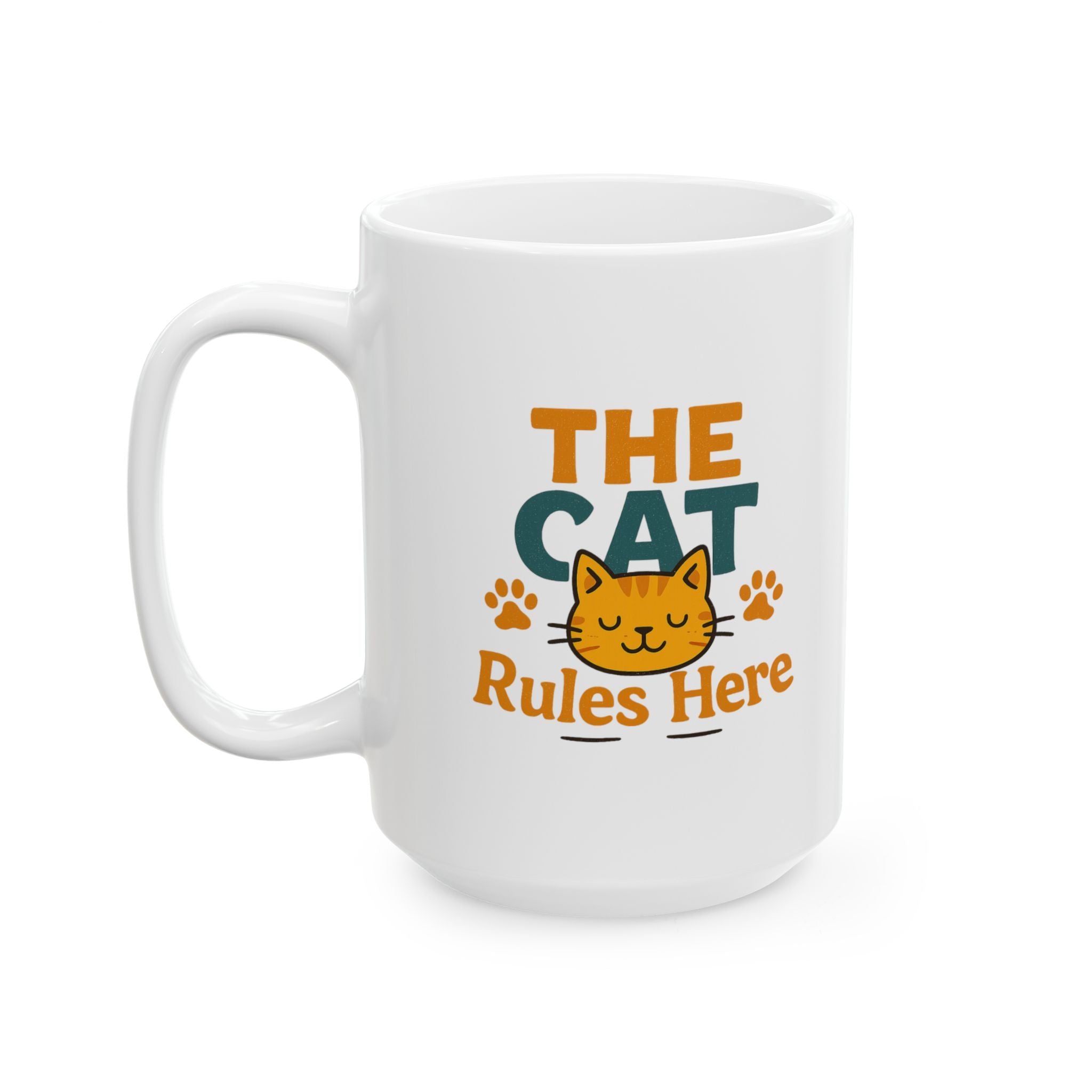 Cat Owner Or Cat Employee Unclear Coffee Mug | Funny Pet Gift | Ceramic Mug