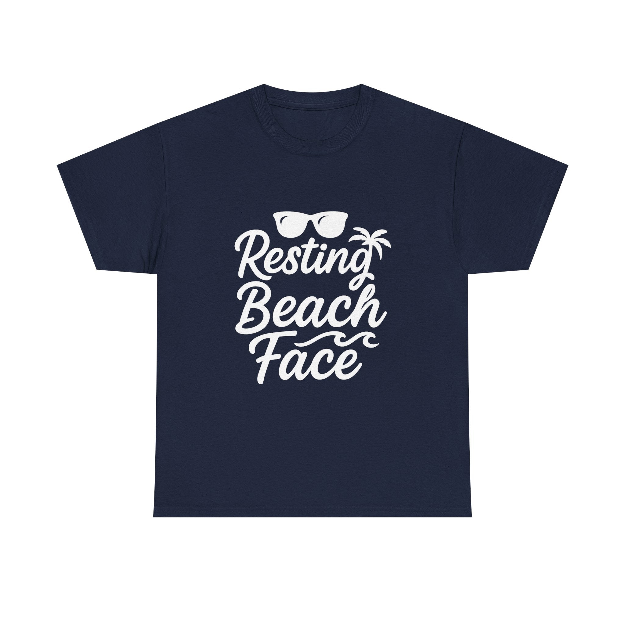 Resting Beach Face Vacation T-Shirt | Cat Lover Gift | Graphic Tee