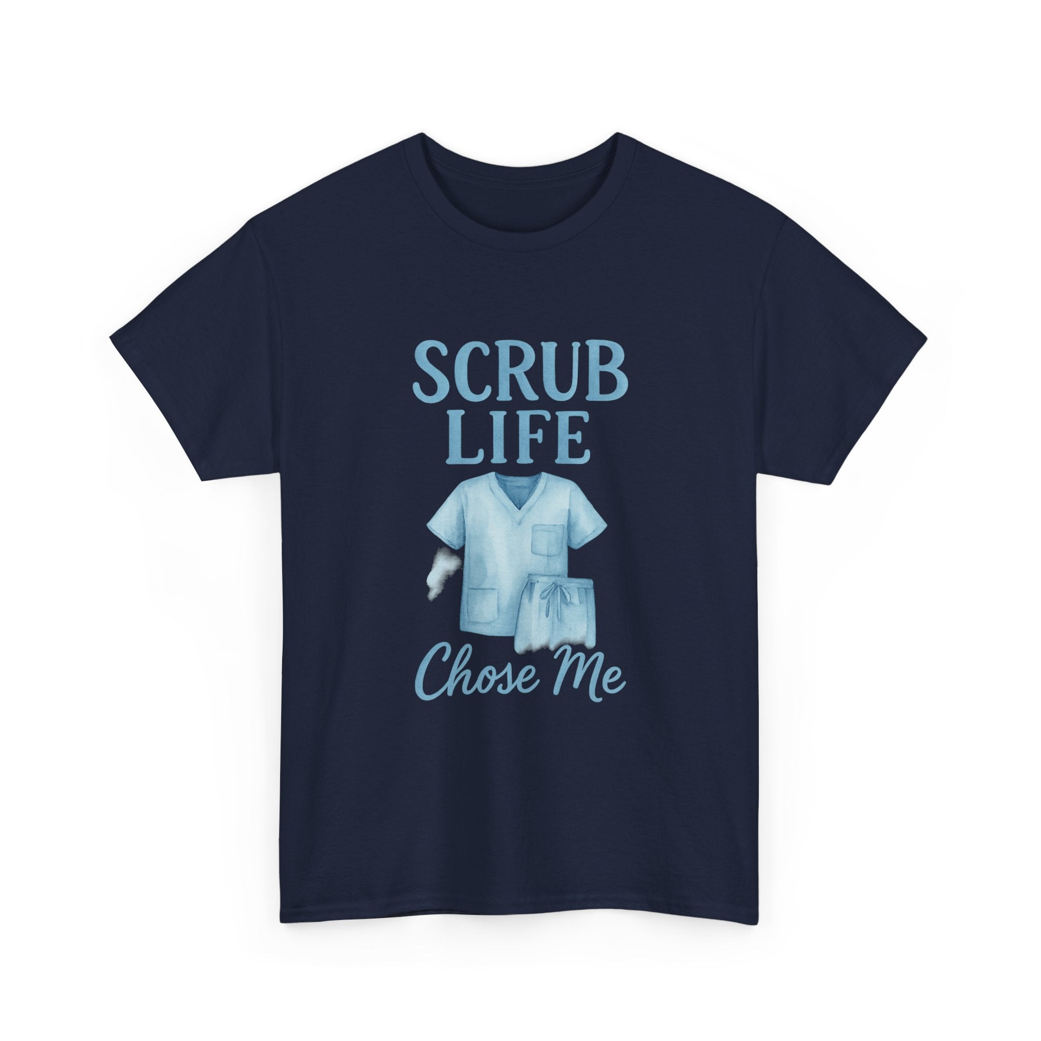 Scrubs On Coffee In Nurse Mode T-Shirt | Funny Nurse Humor | Graphic Tee